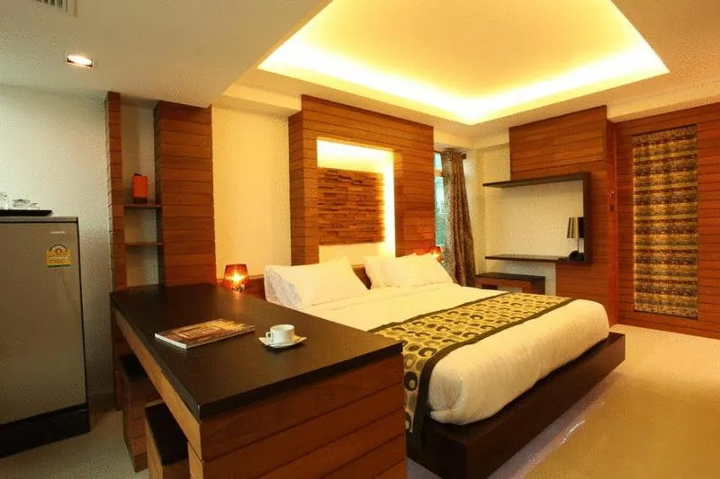 Bed in Baannueng at Aree 5 Hotel
