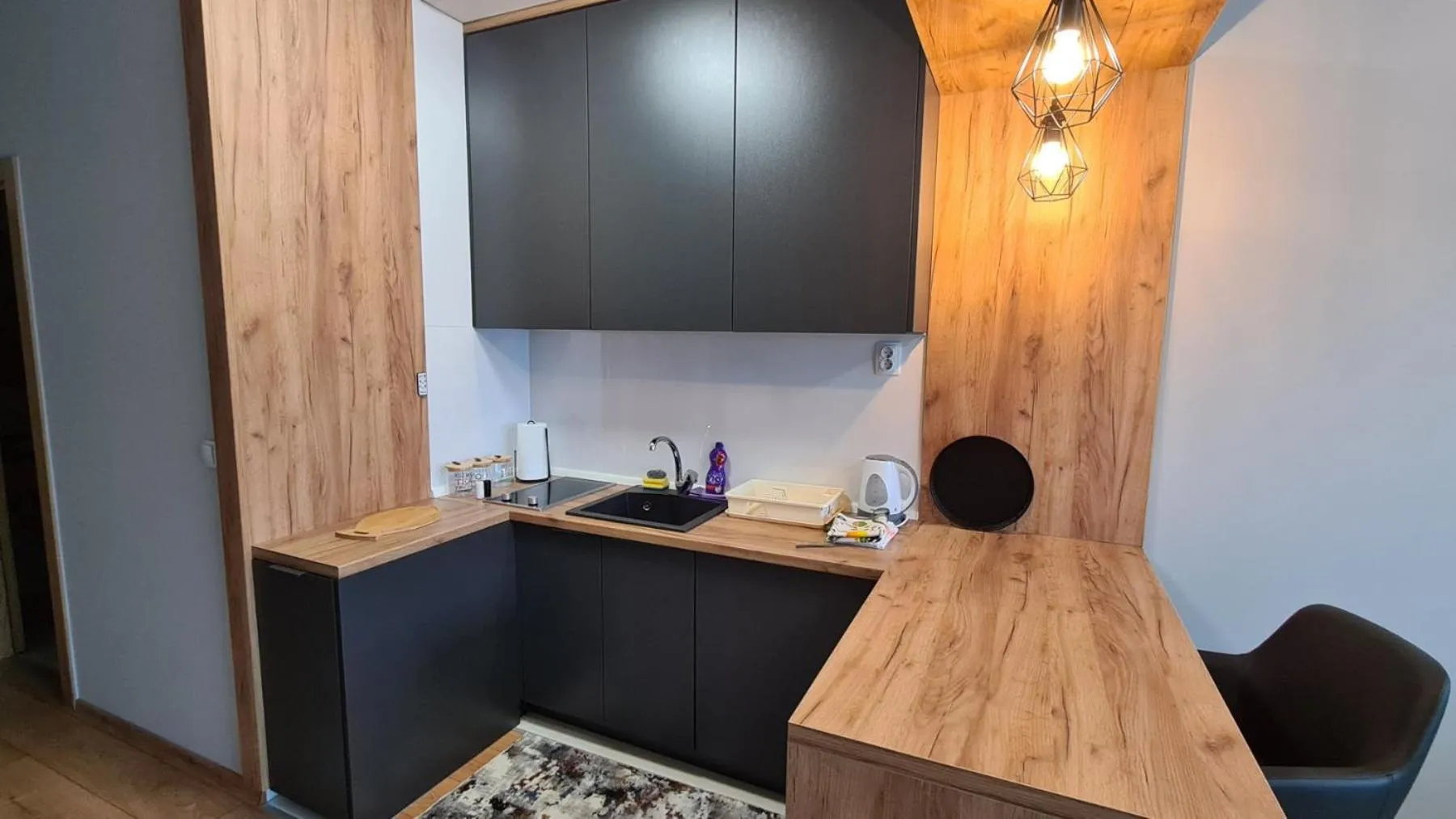 Kitchen or kitchenette in Hotel Kakanj