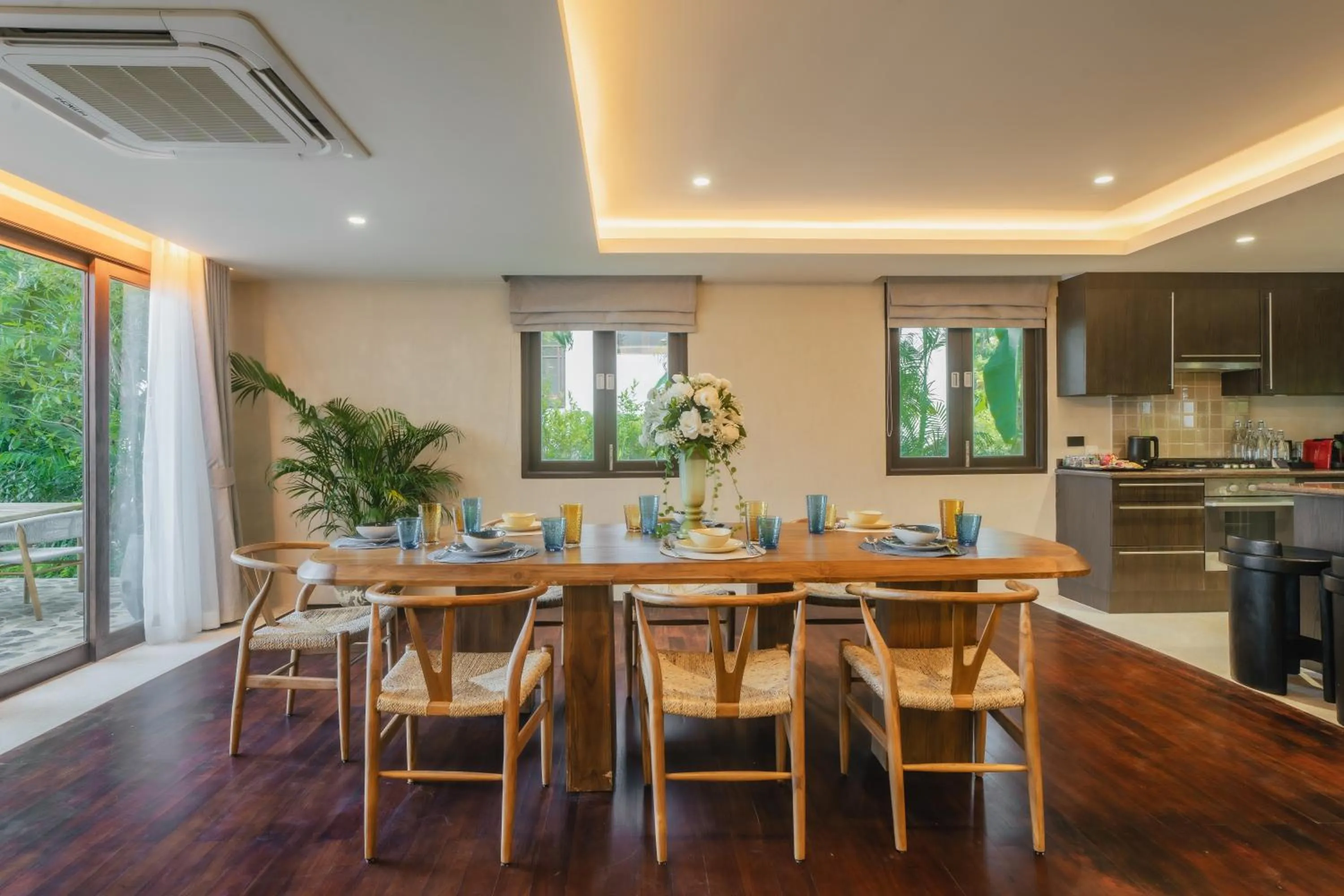 Dining area in Barcelo Coconut Island, Phuket