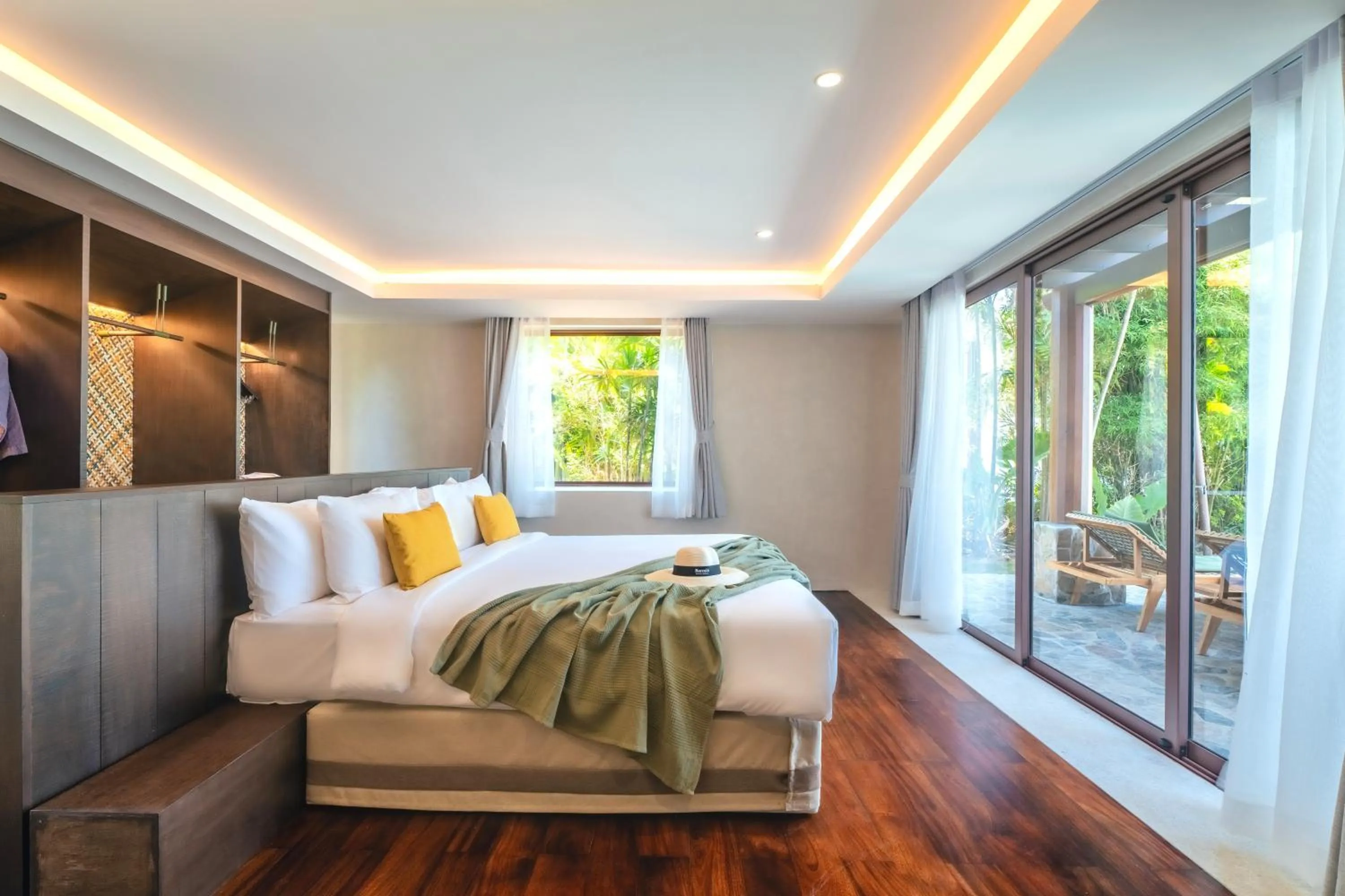 Bedroom, Bed in Barcelo Coconut Island, Phuket