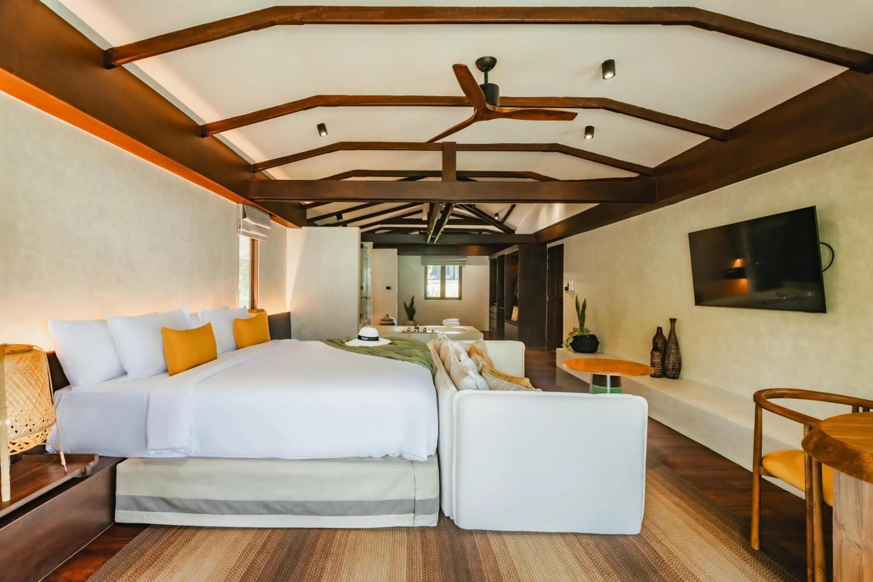 Bedroom, Bed in Barcelo Coconut Island, Phuket