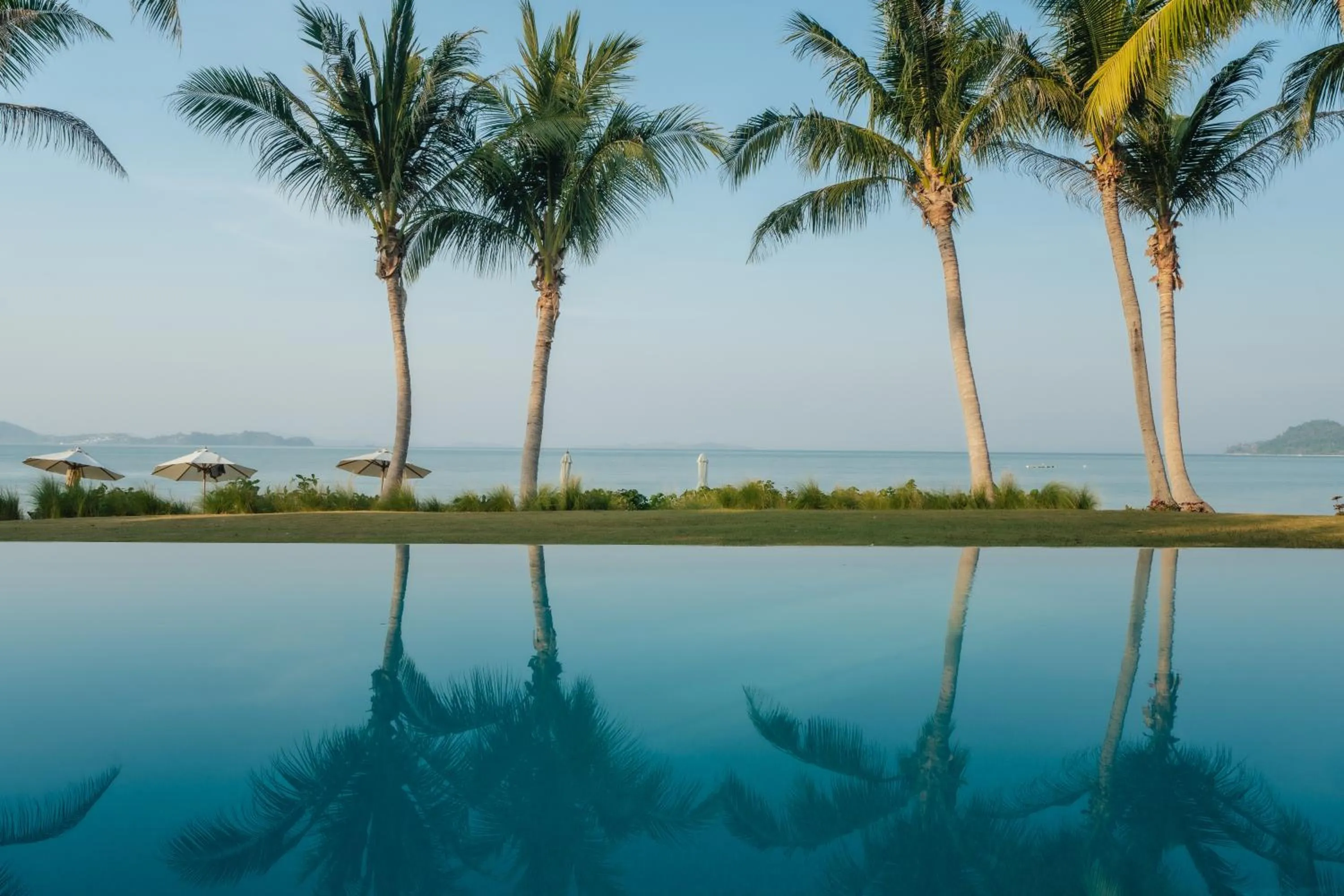 Swimming pool in Barcelo Coconut Island, Phuket