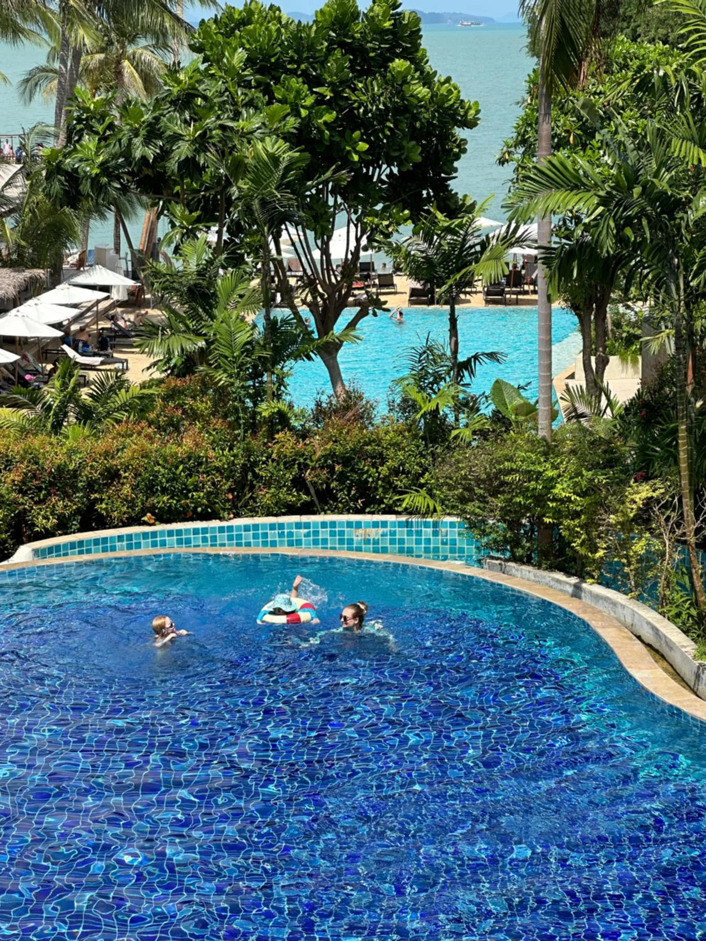children in Barcelo Coconut Island, Phuket