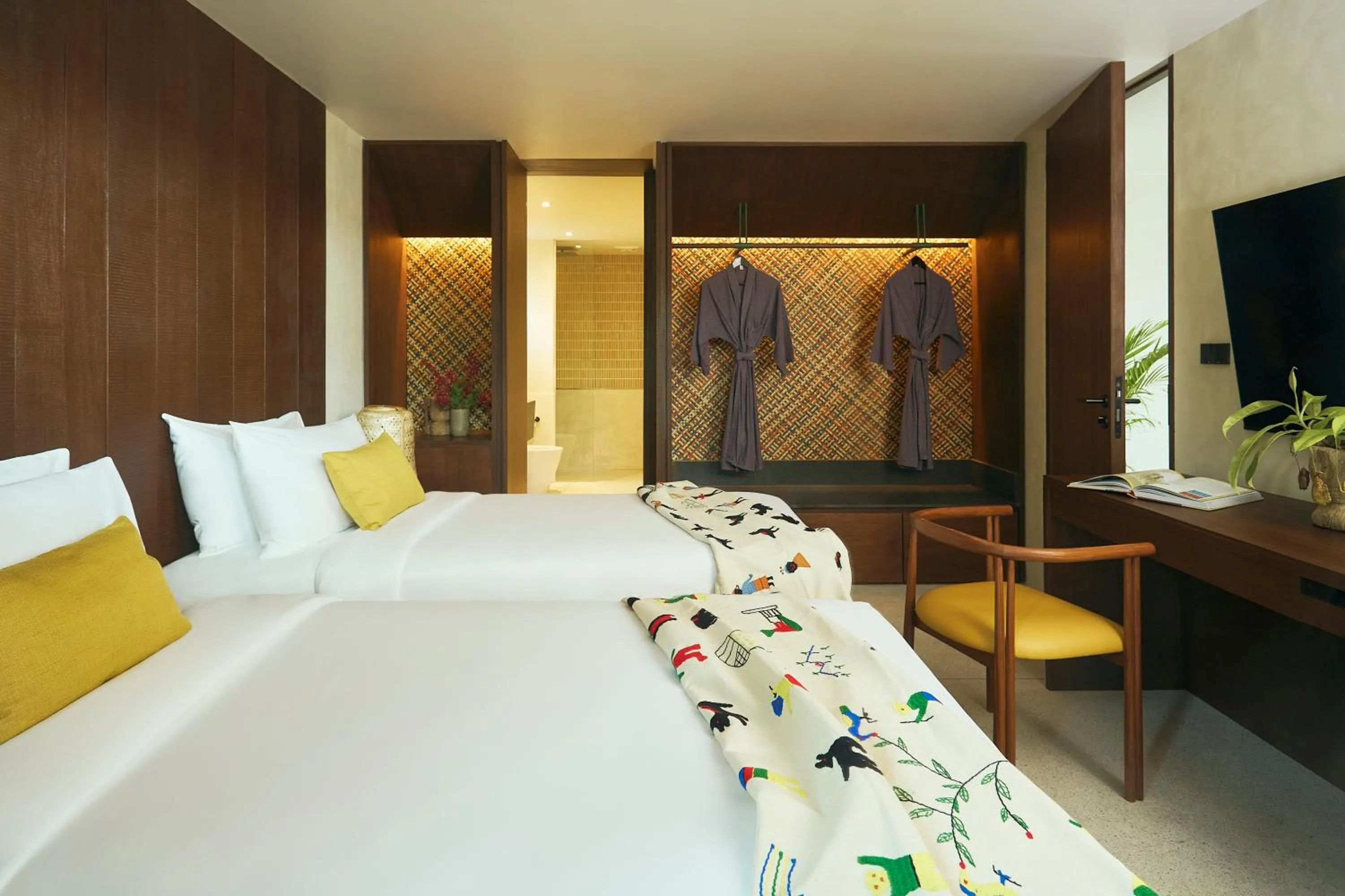 Bedroom, Bed in Barcelo Coconut Island, Phuket