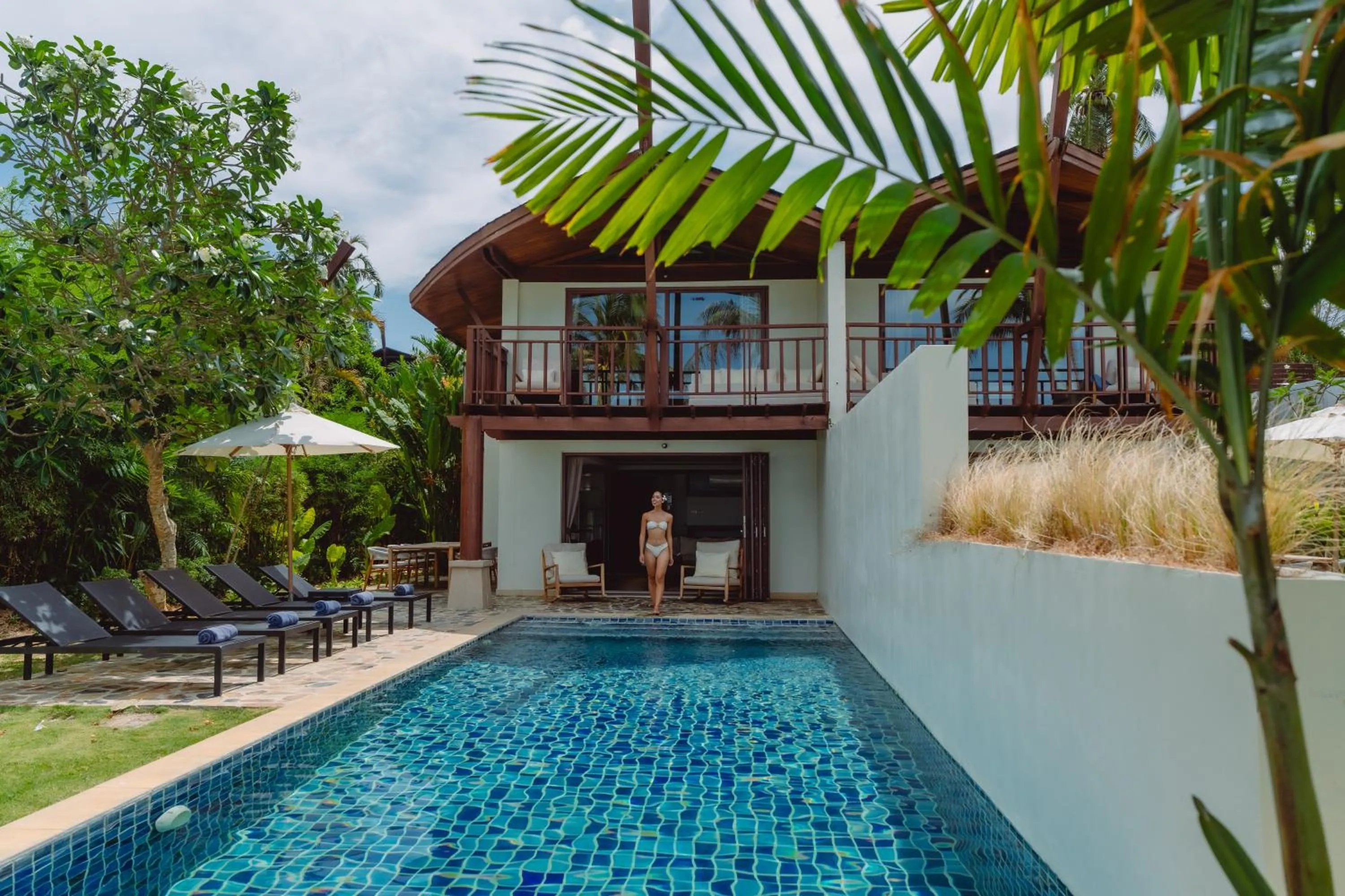 Swimming pool in Barcelo Coconut Island, Phuket