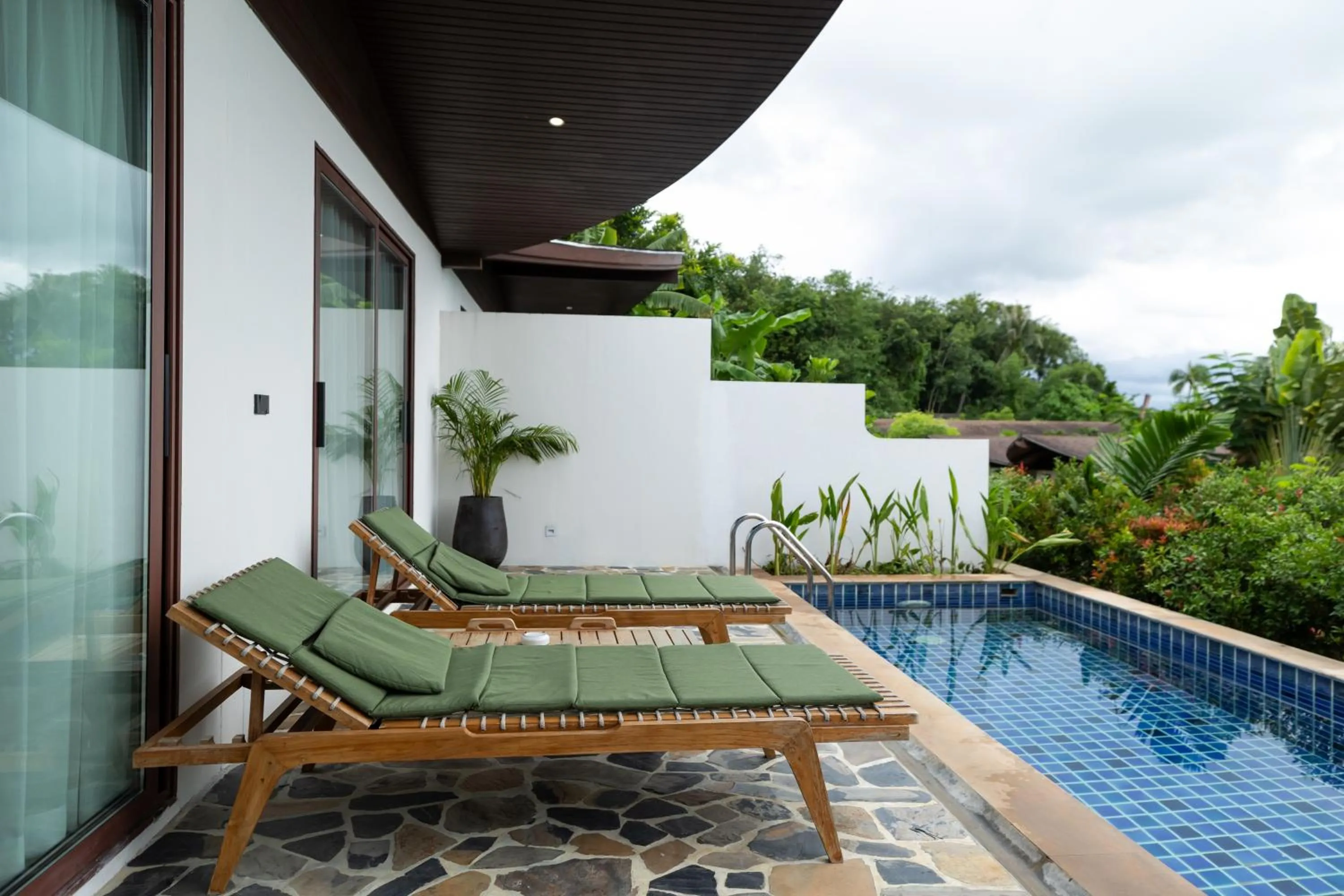 Swimming pool in Barcelo Coconut Island, Phuket