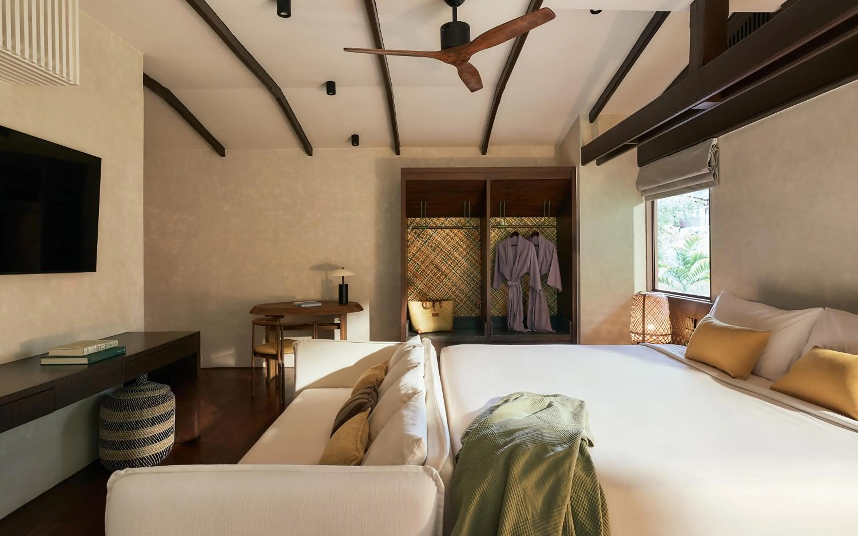 Bedroom, Bed in Barcelo Coconut Island, Phuket