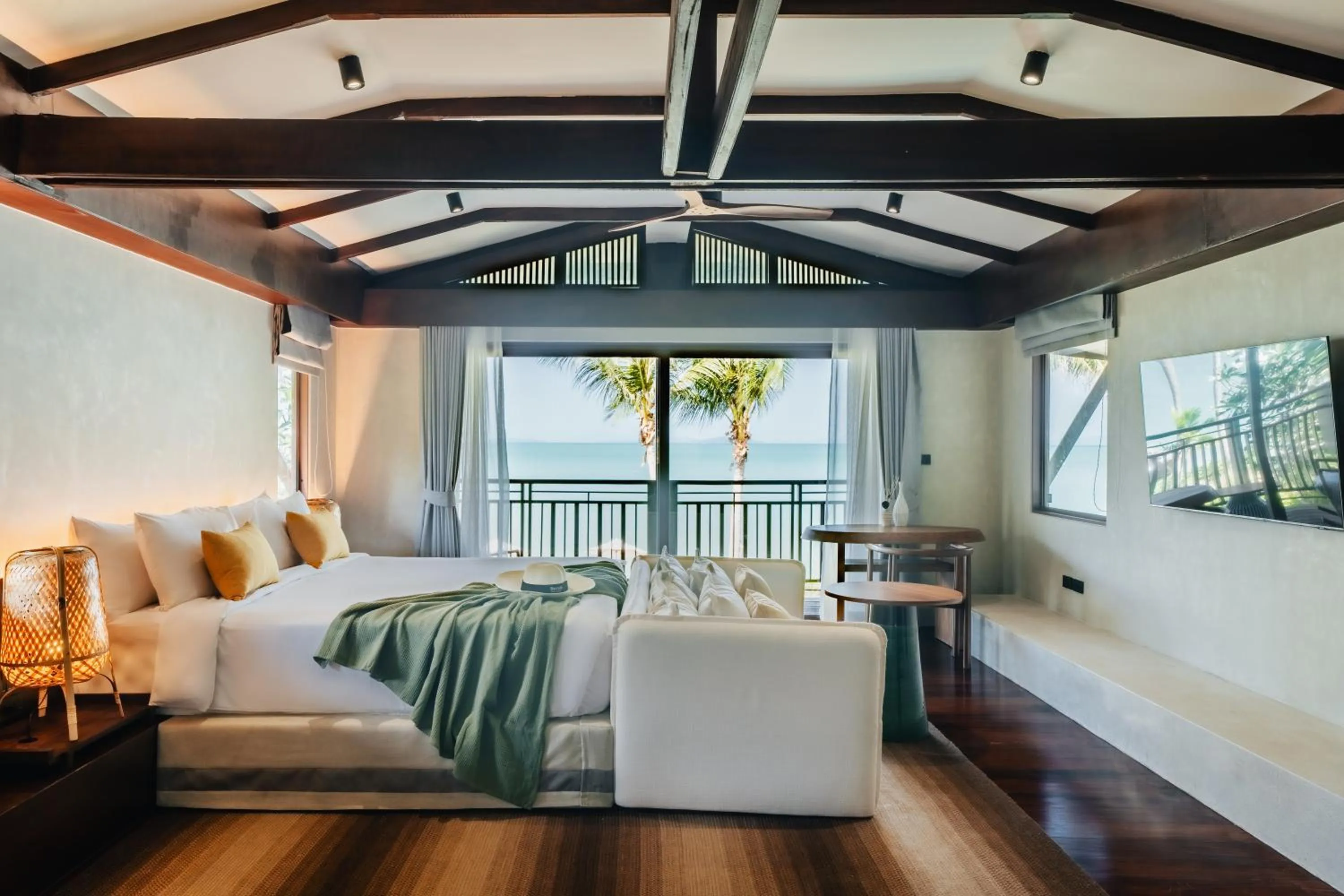 Bedroom, Bed in Barcelo Coconut Island, Phuket