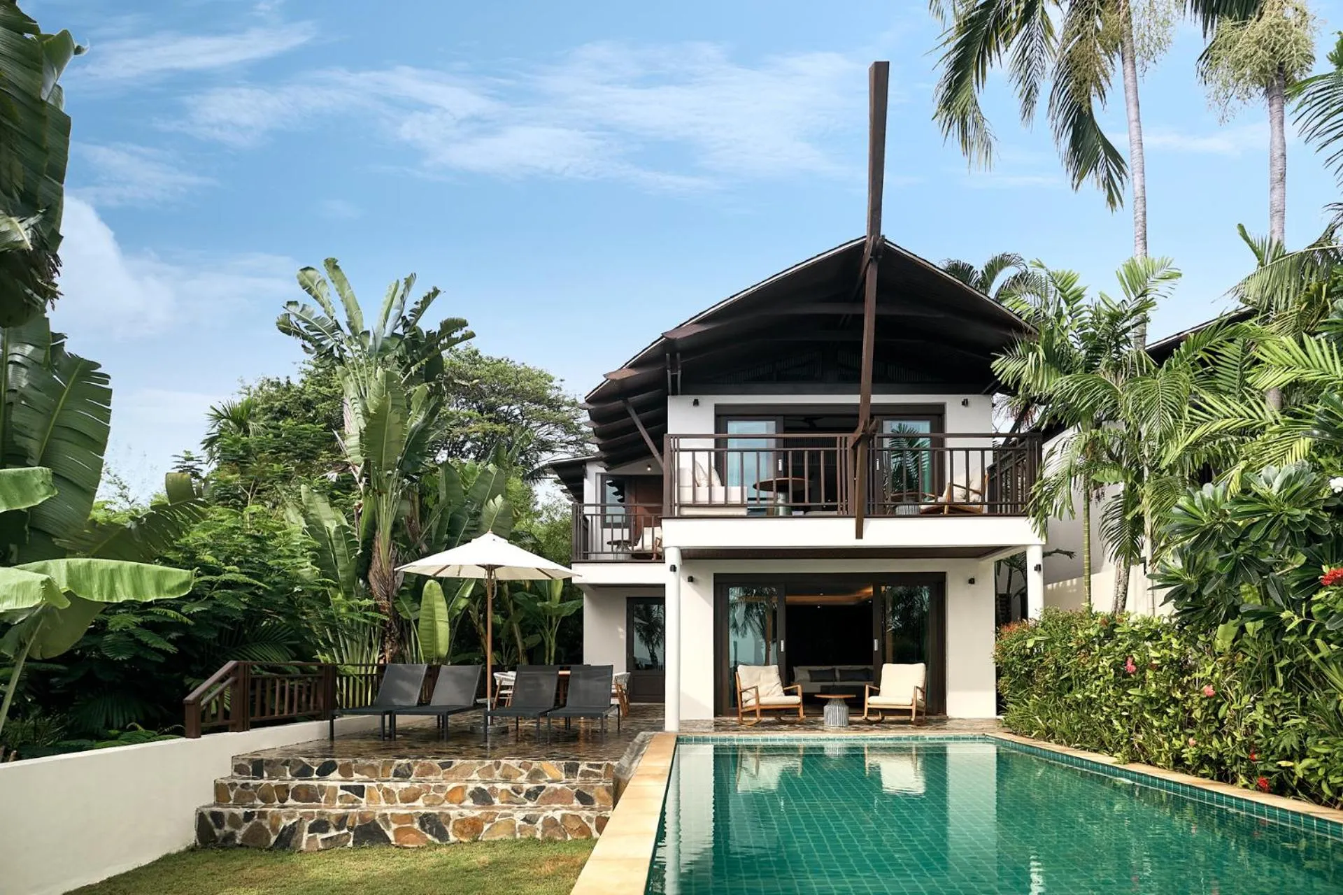 Swimming pool in Barcelo Coconut Island, Phuket