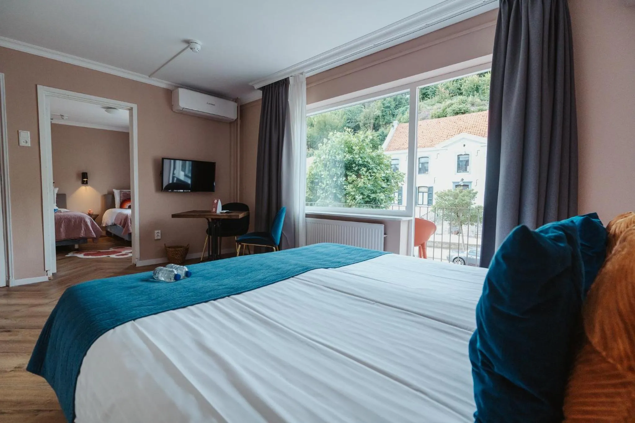 Bed in Hotel Janssen