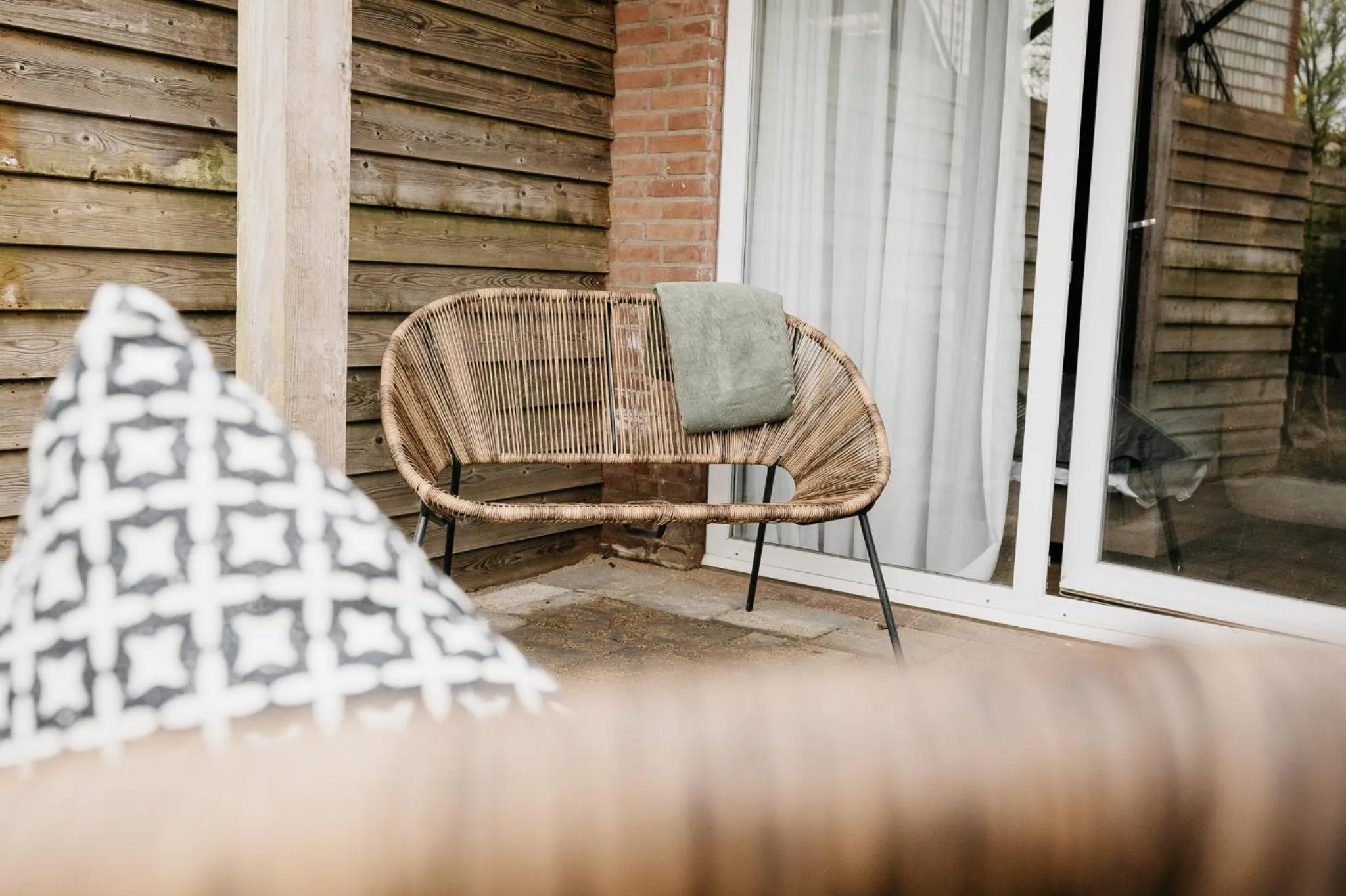 Patio in Hotel Janssen