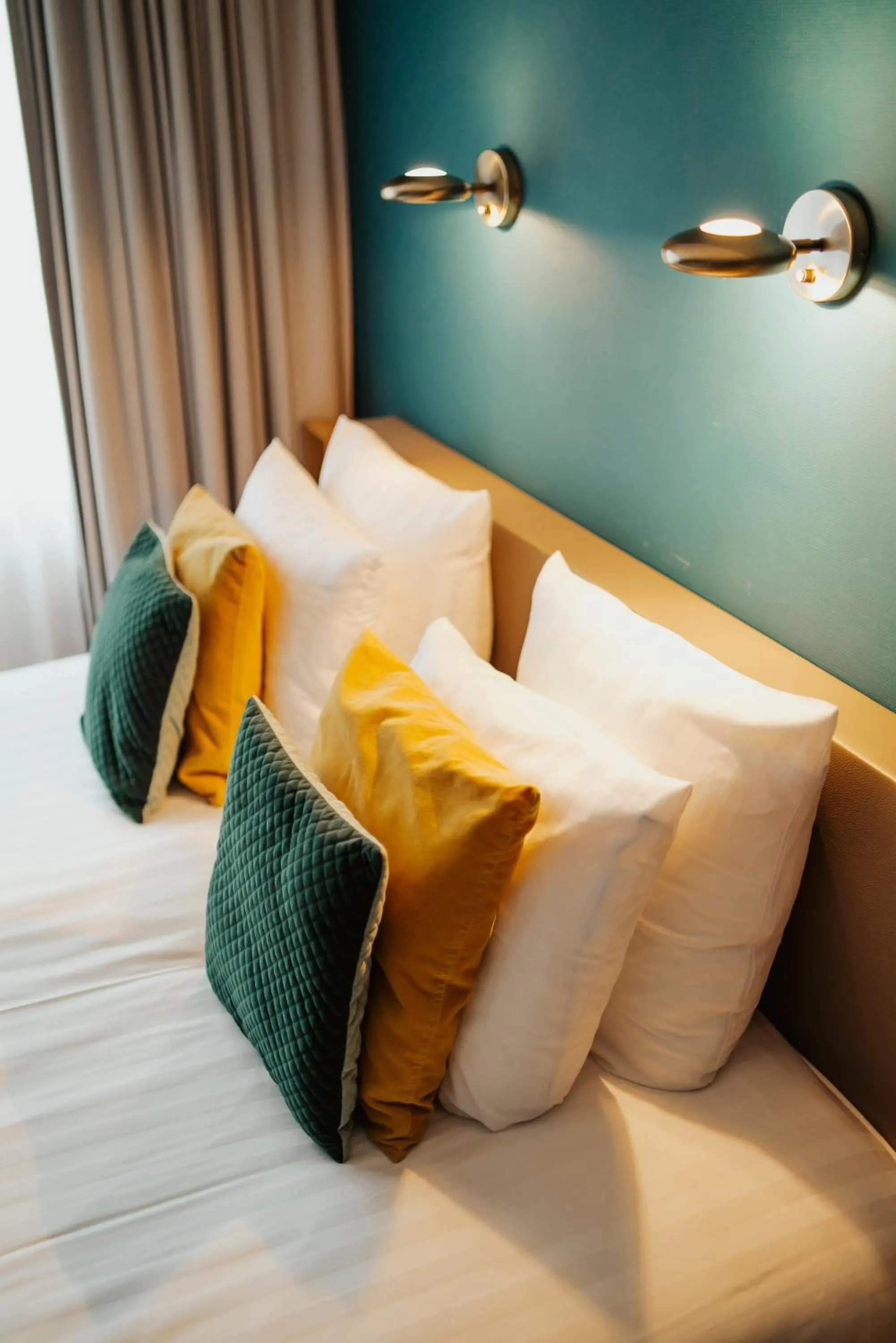 Bed in Hotel Janssen