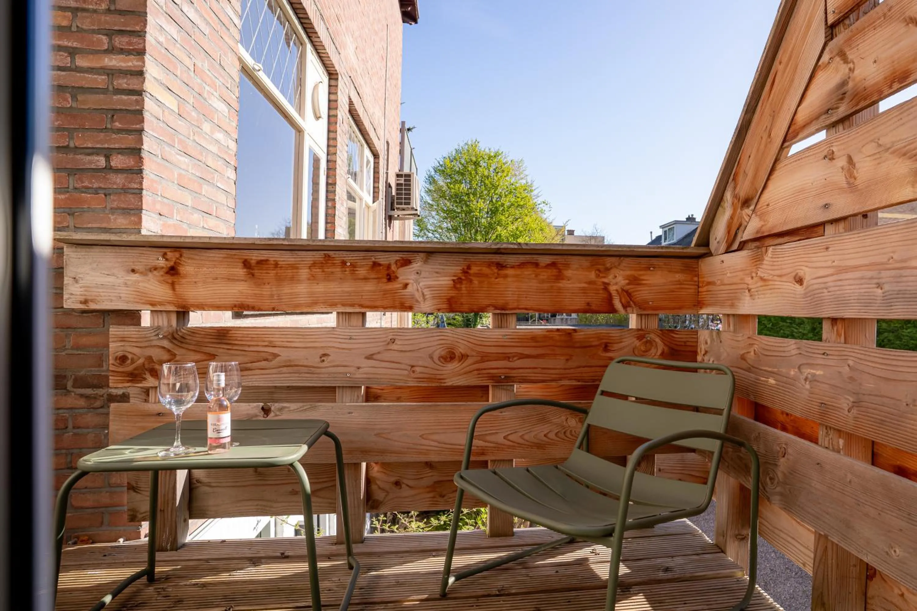 Balcony/Terrace in Hotel Janssen