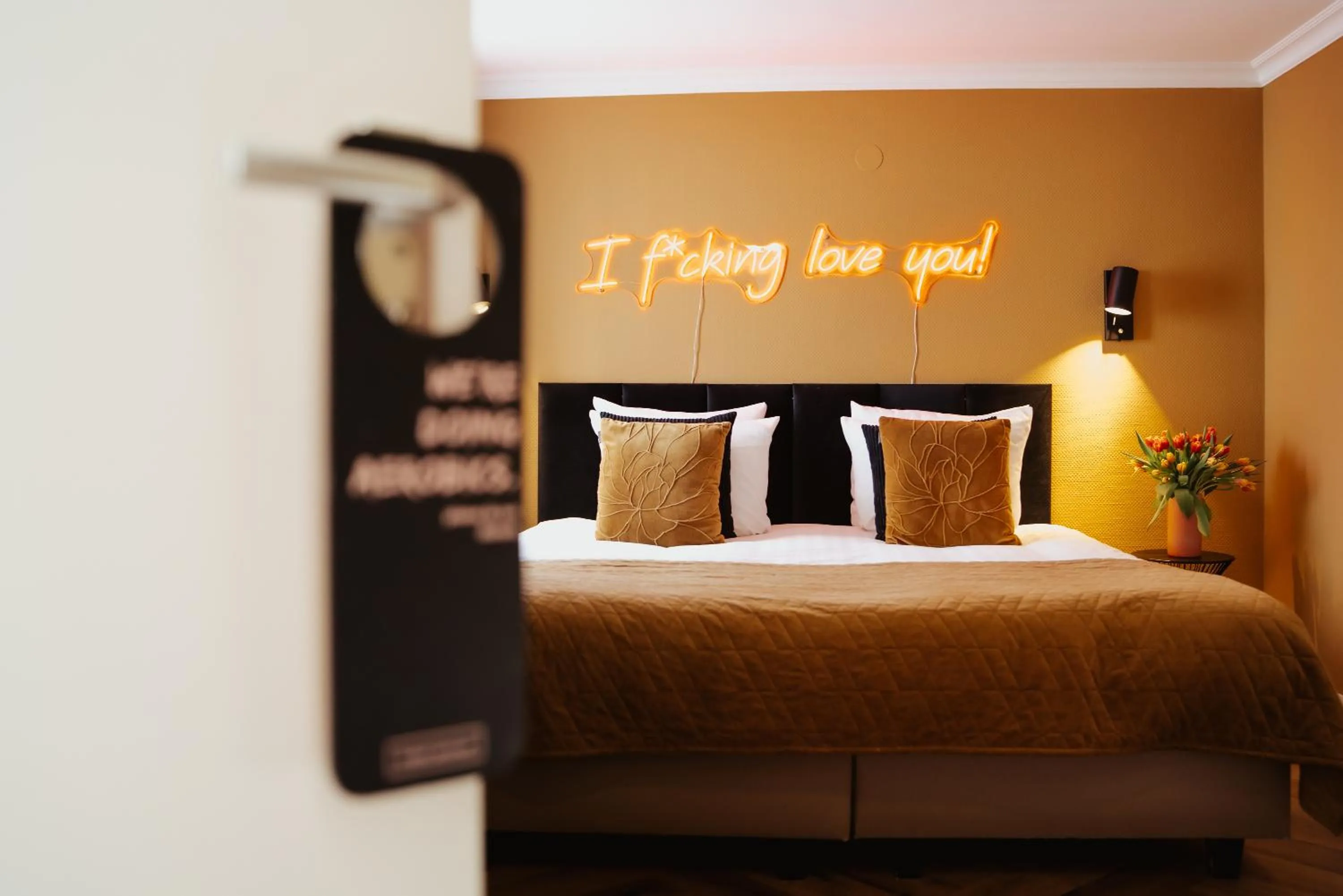 Bedroom, Bed in Hotel Janssen