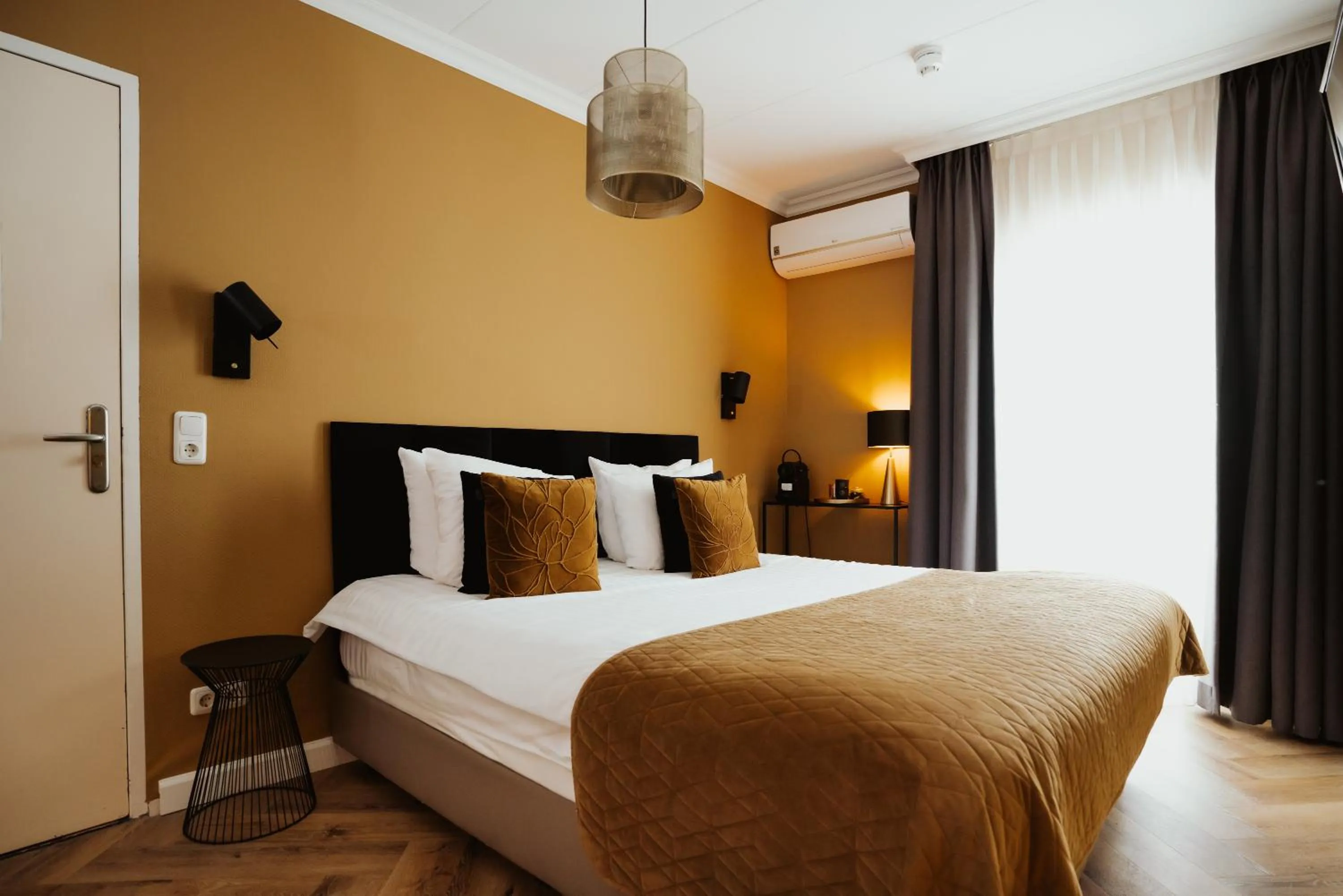 Bed in Hotel Janssen