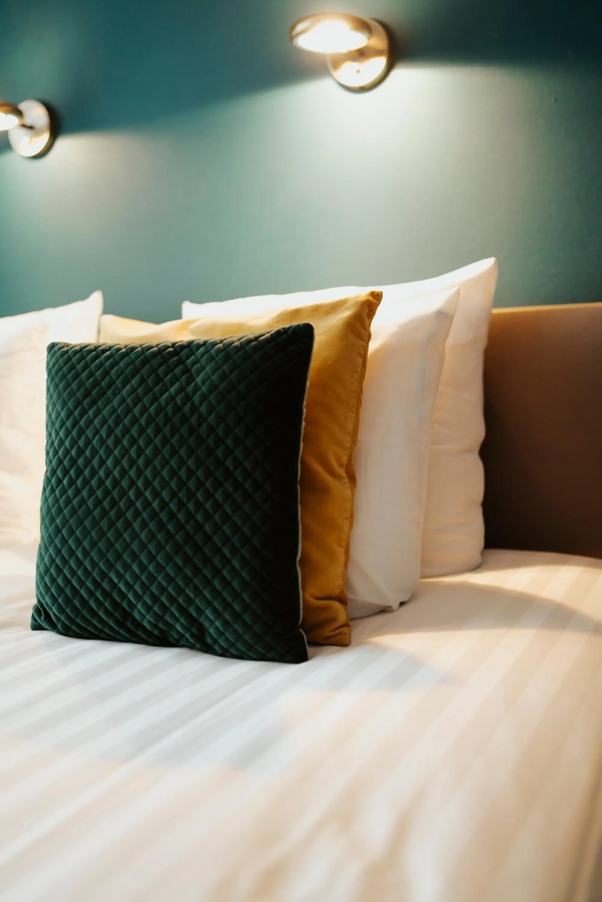 Bed in Hotel Janssen