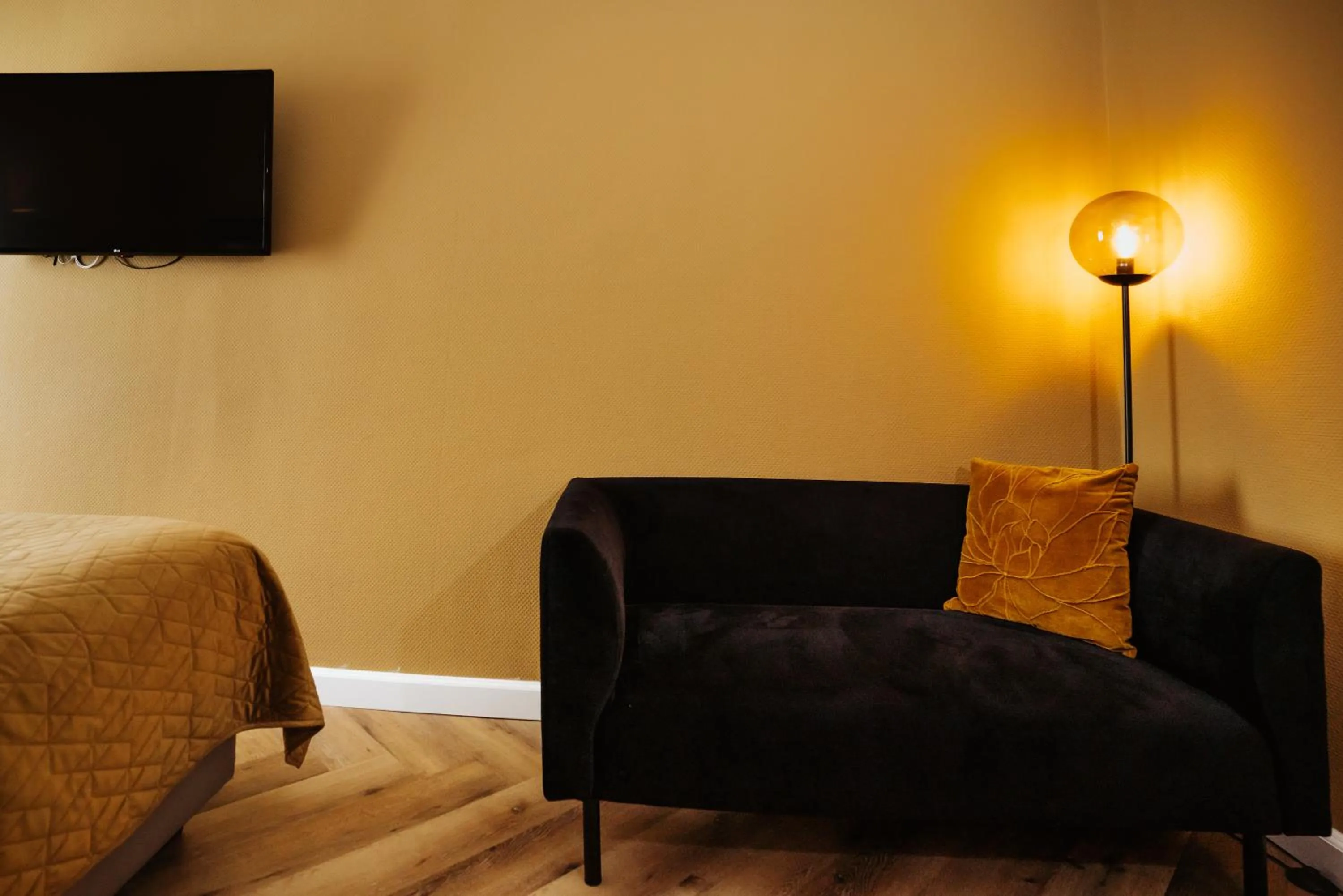 Seating area in Hotel Janssen