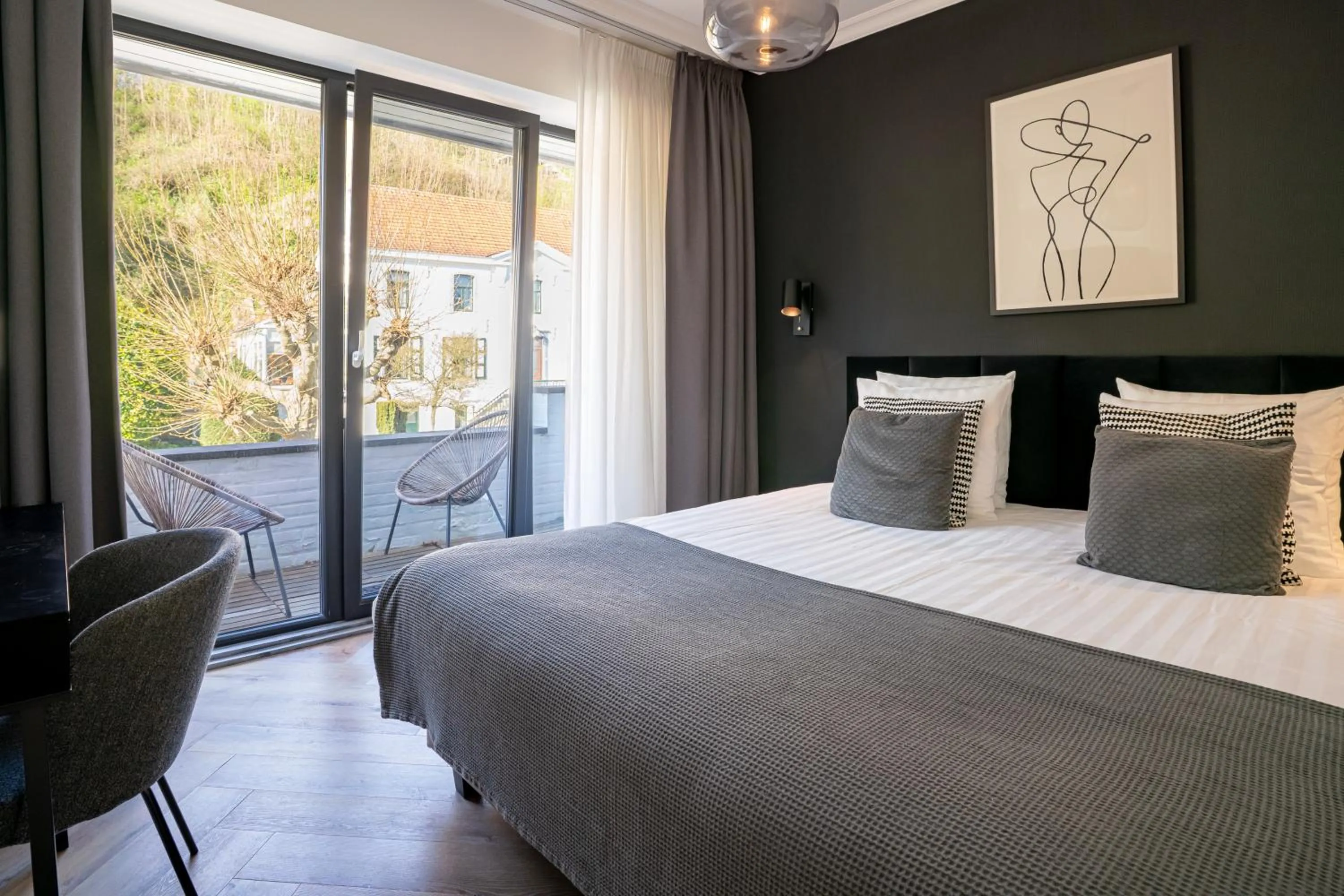 Bedroom, Bed in Hotel Janssen