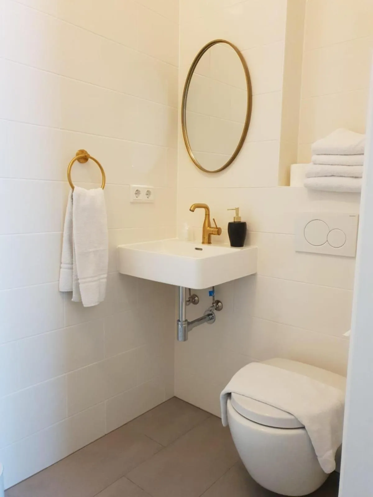 Bathroom in Hotel Janssen