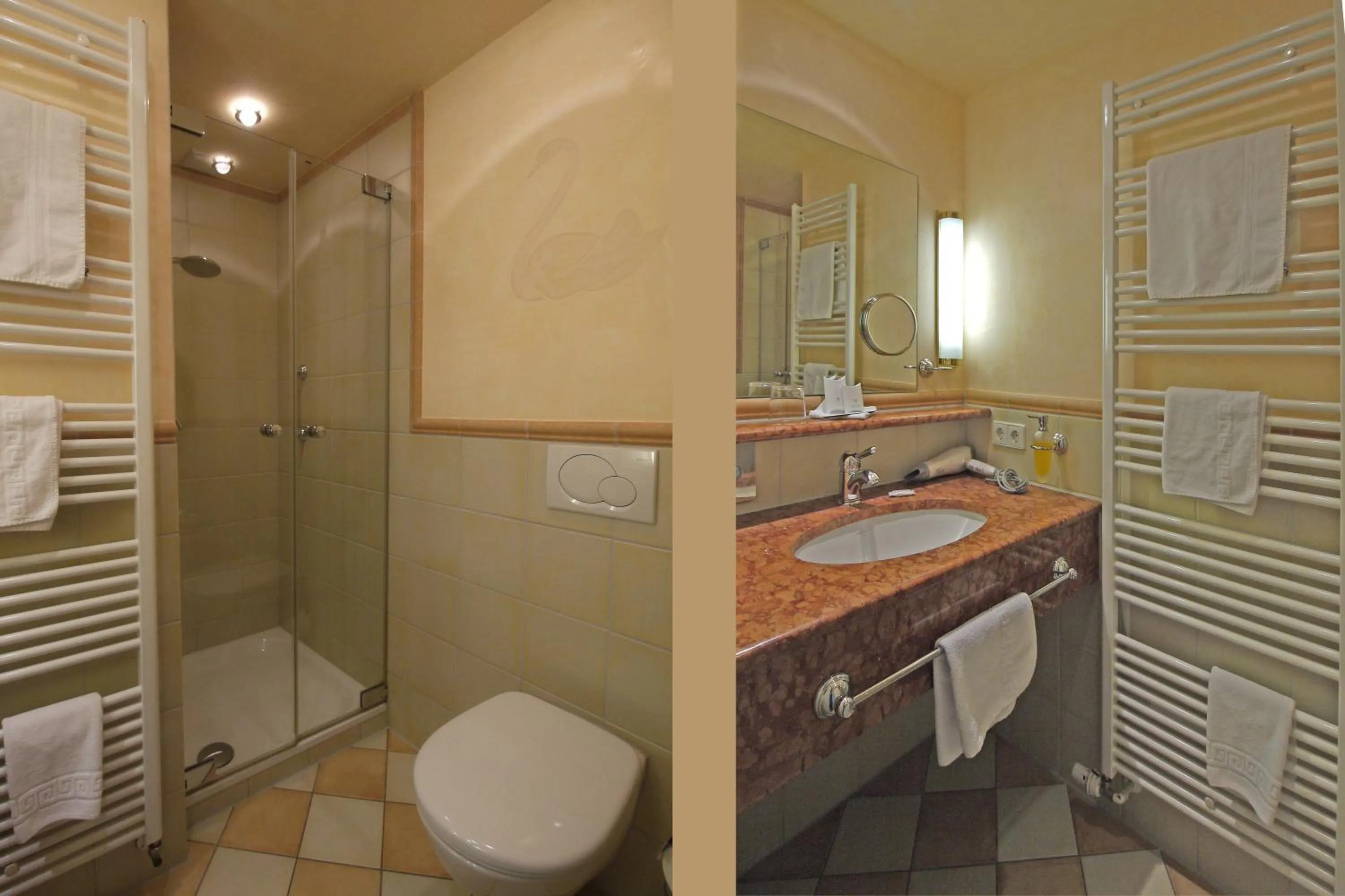 Bathroom in Hotel Schwanen Kälberbronn