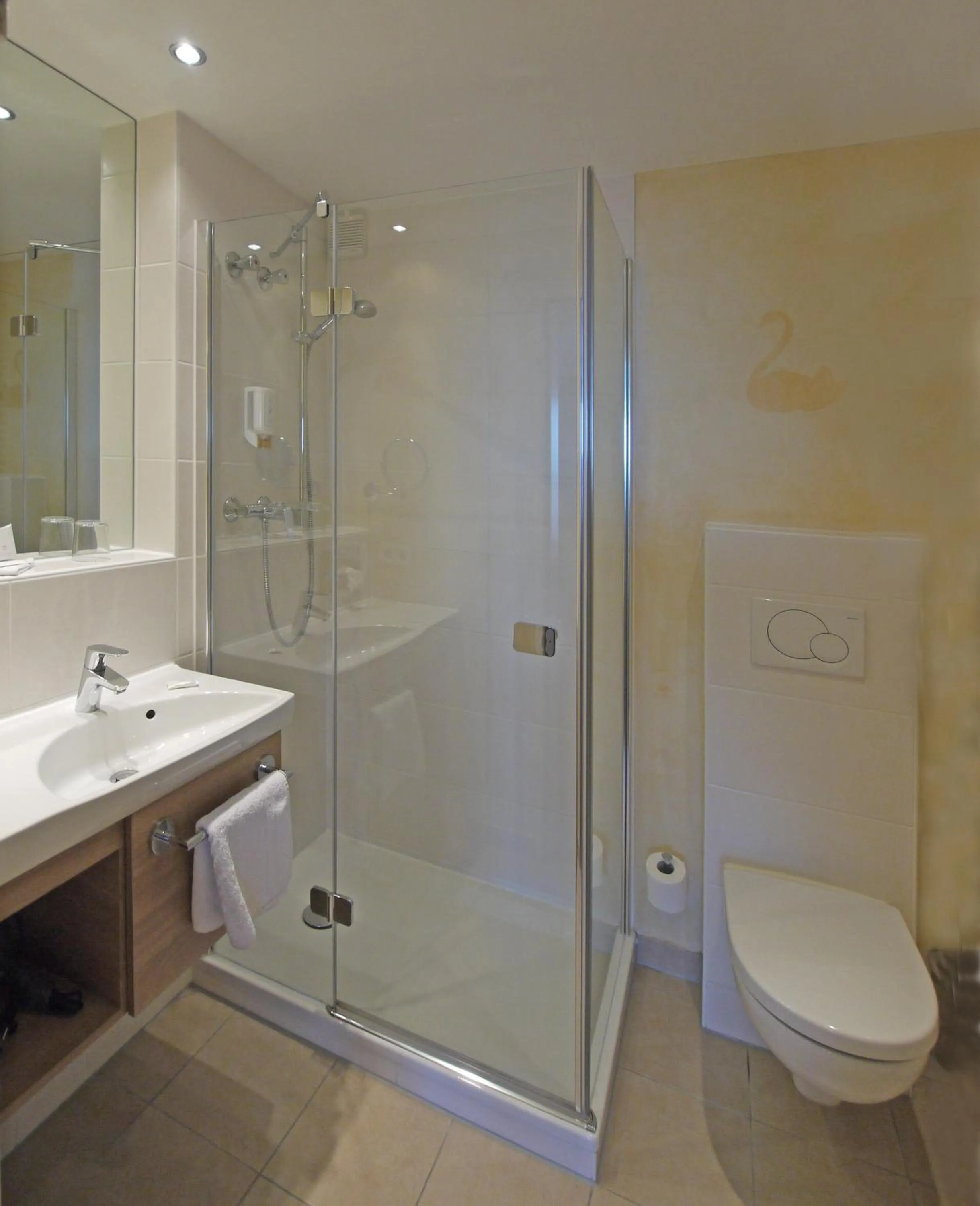 Bathroom in Hotel Schwanen Kälberbronn