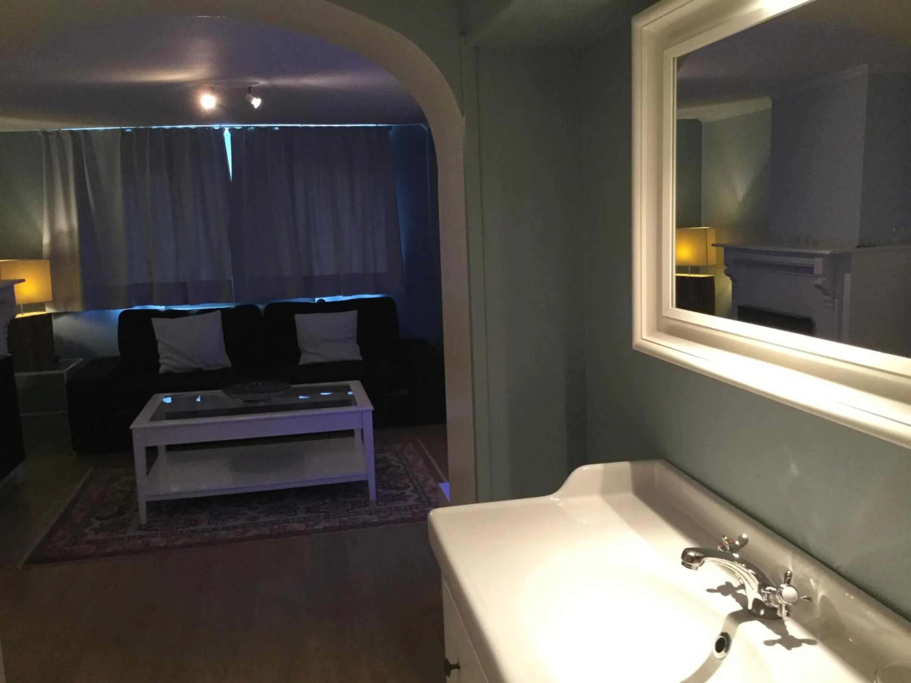Bathroom, Bed in B&B Wellness Yoake