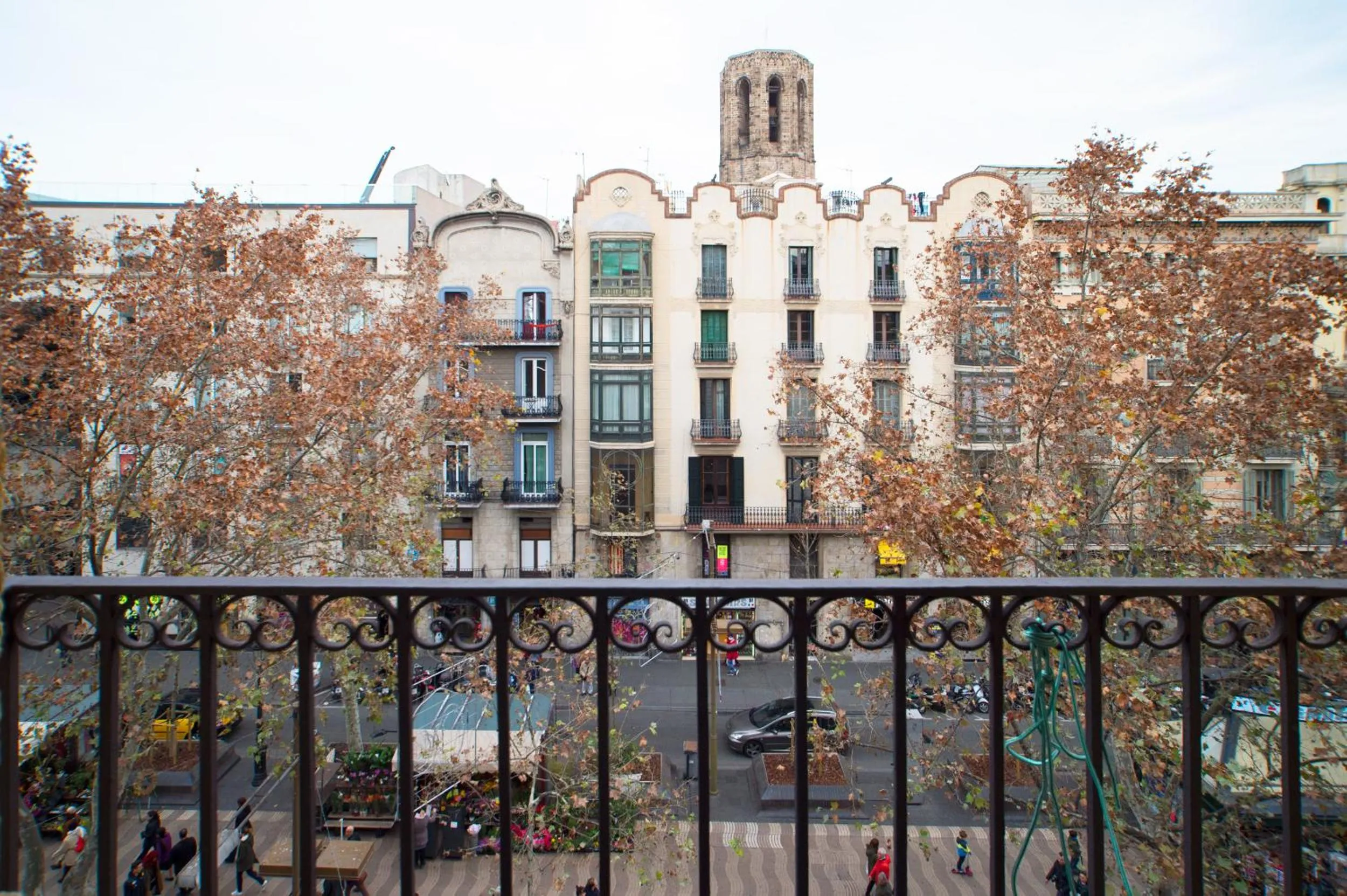 Day in Hostal Las Flores Ramblas