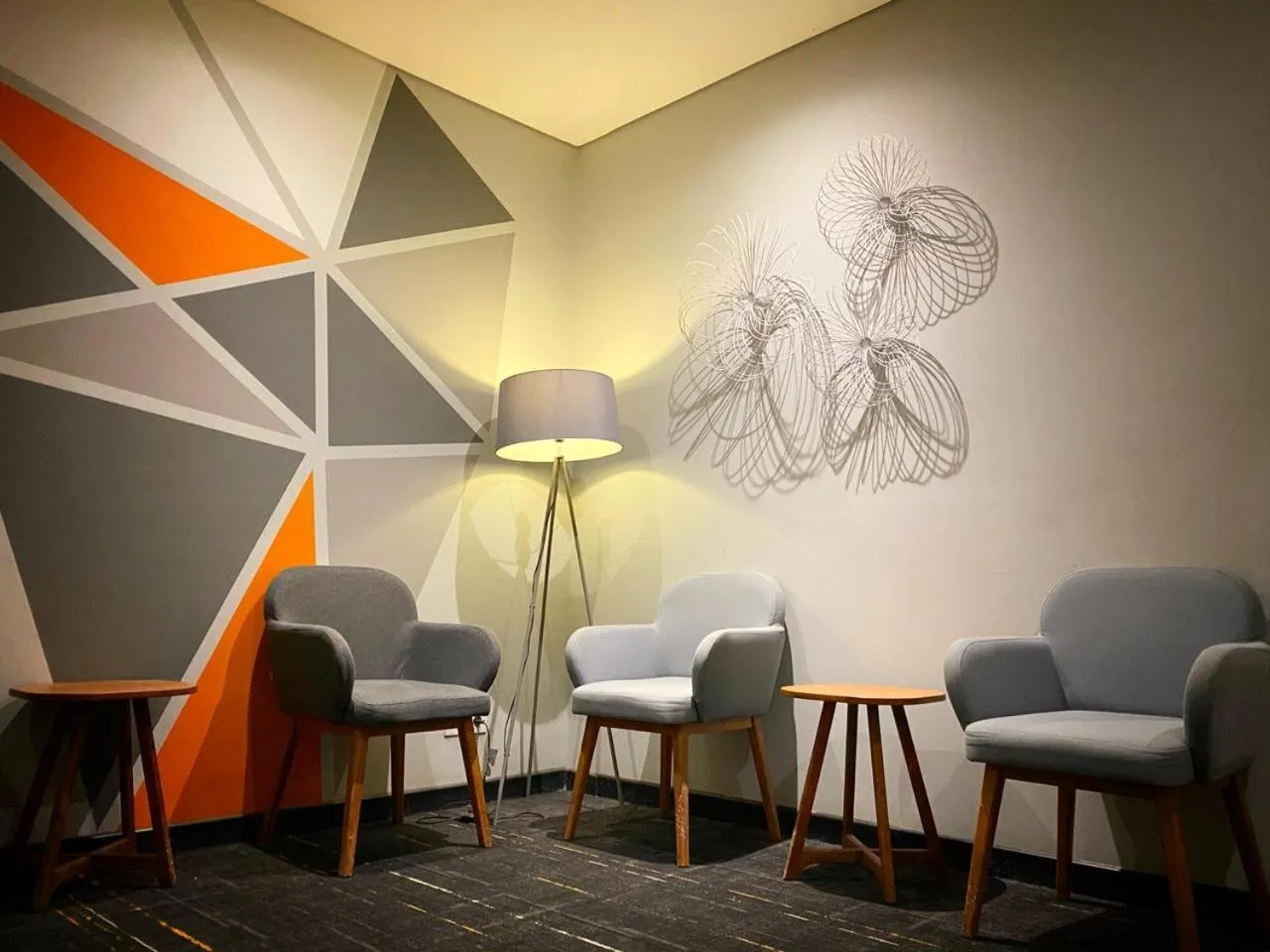 Communal lounge/ TV room in Juno Jatinegara Jakarta