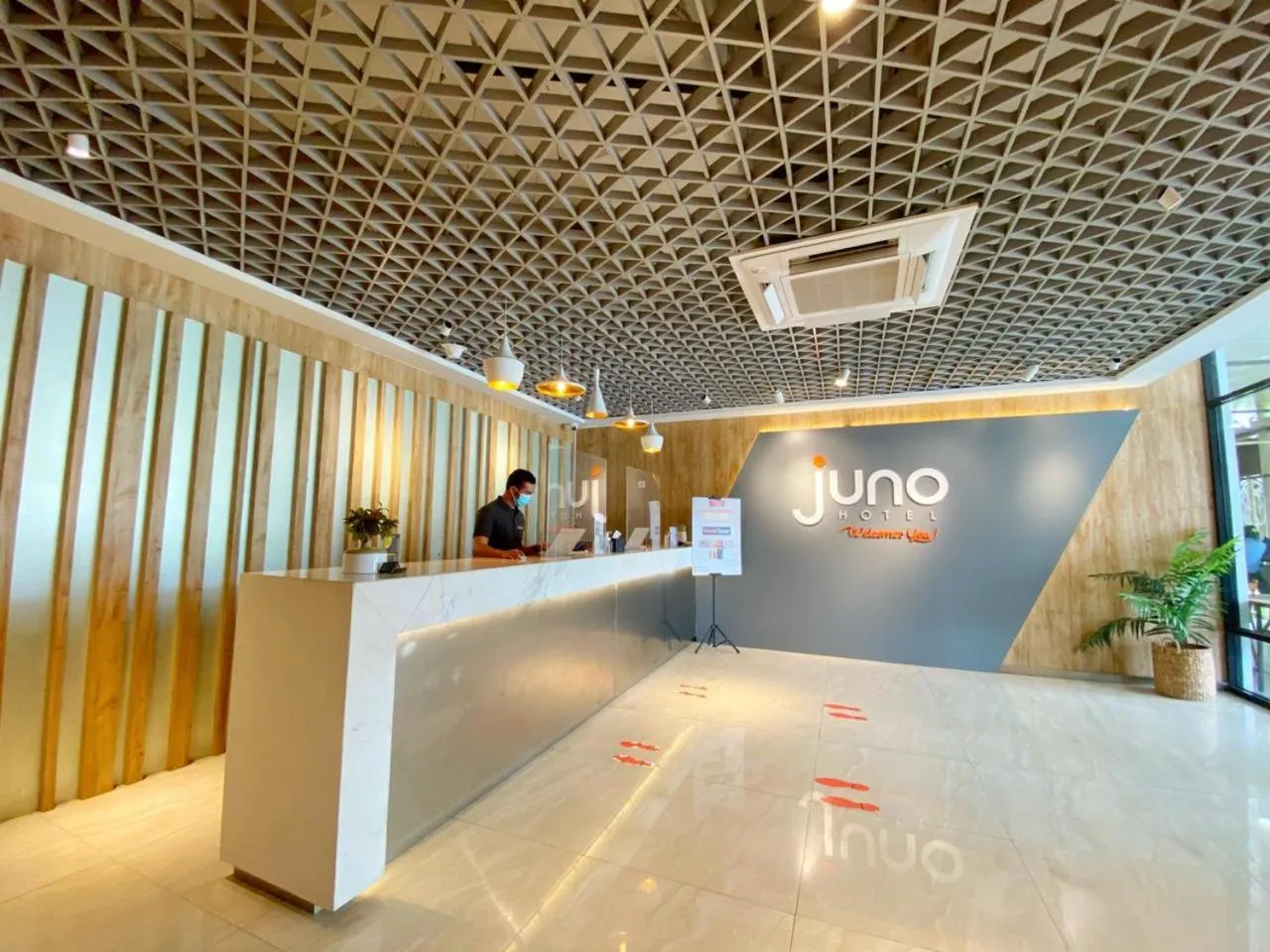 Lobby or reception in Juno Jatinegara Jakarta