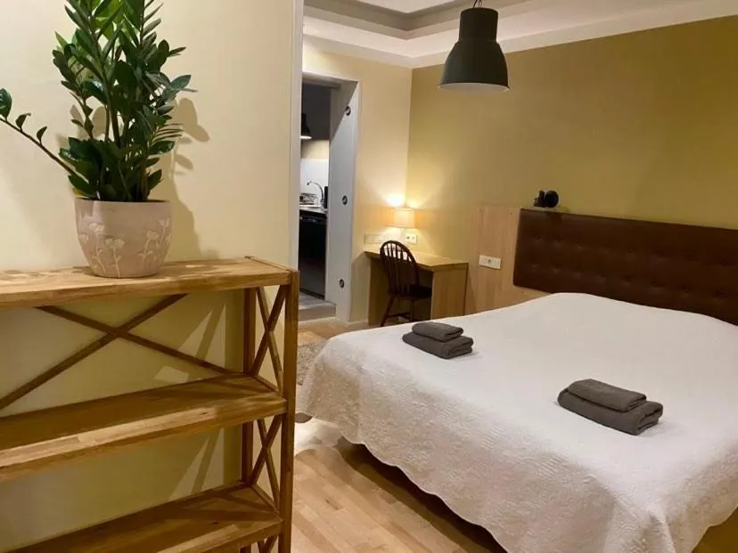 Bed in Veeriku Villa