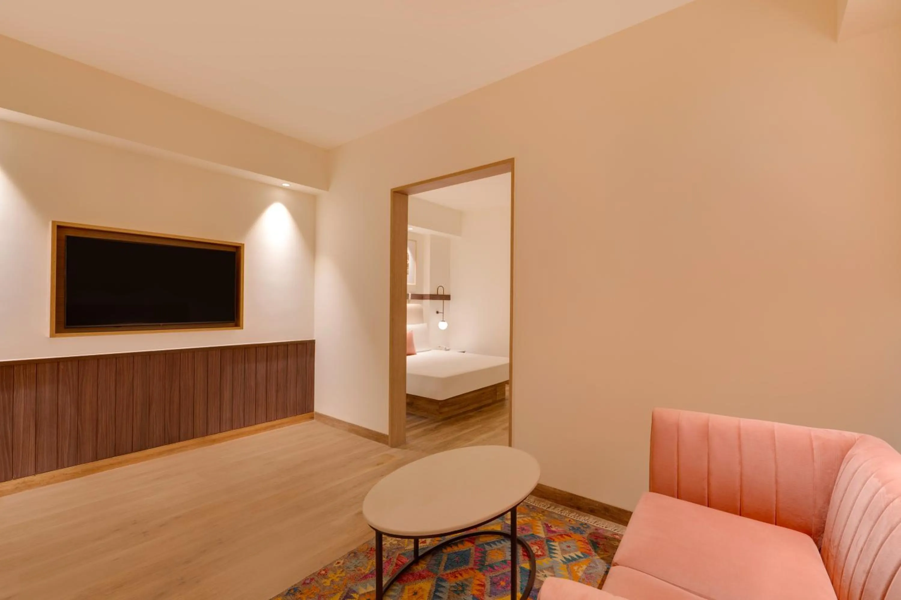 Bed in Red Fox by Lemon Tree Hotels, Hyderabad