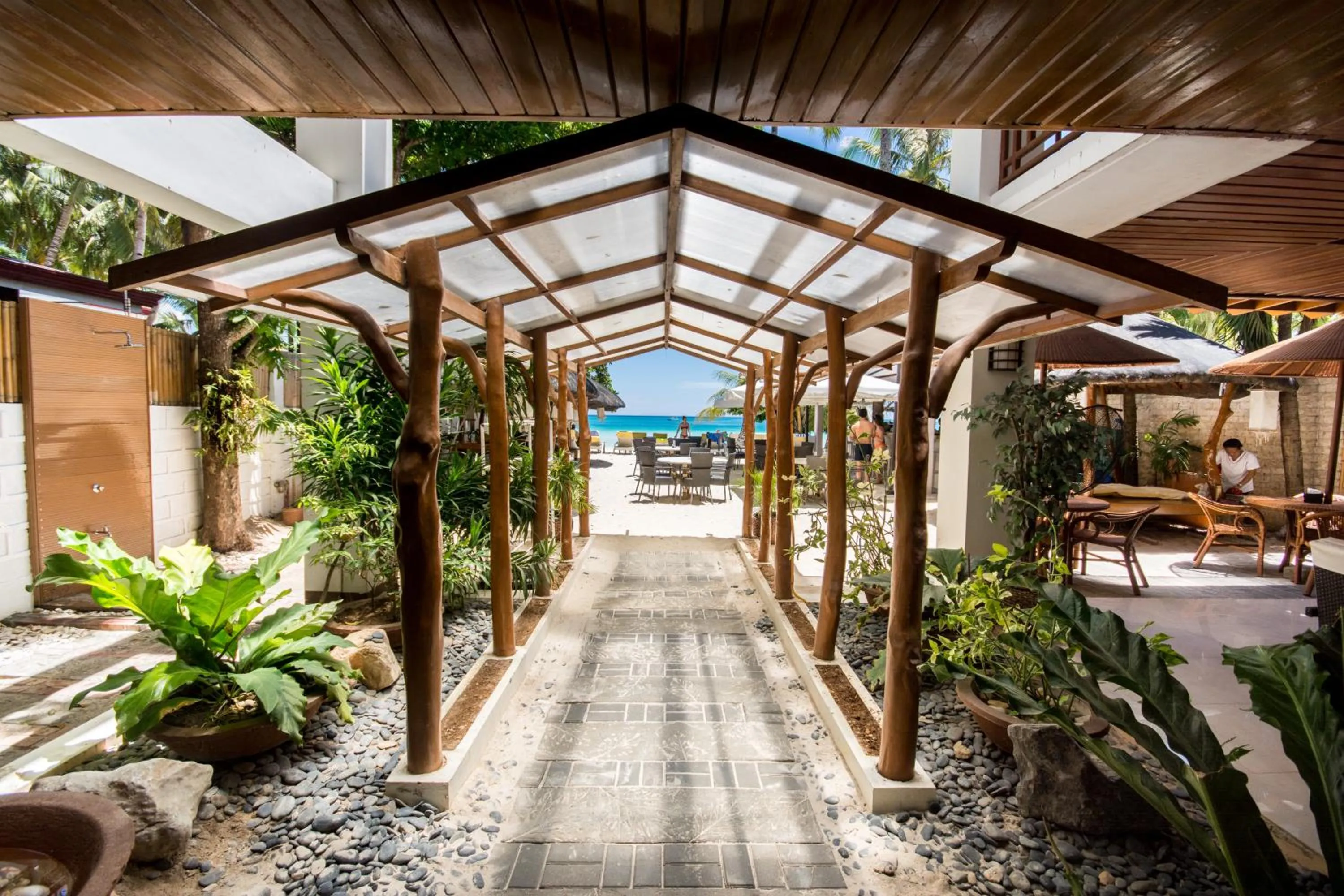 Property building in Sur Beach Resort Boracay