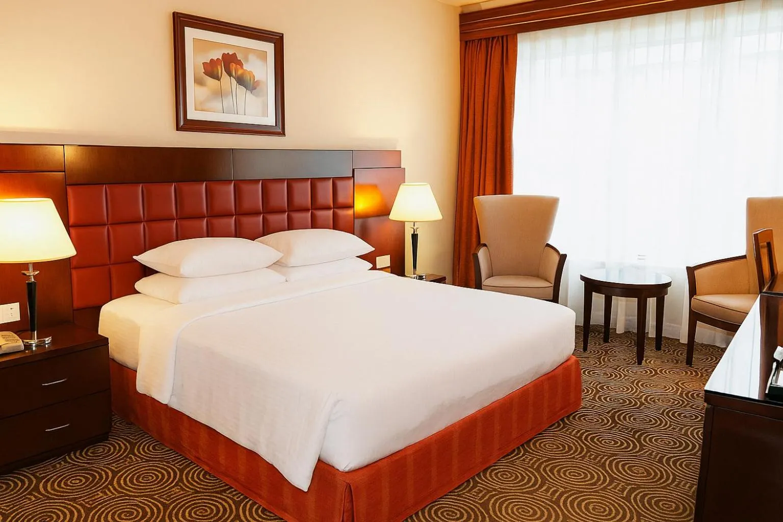 Bed in Grand Central Hotel