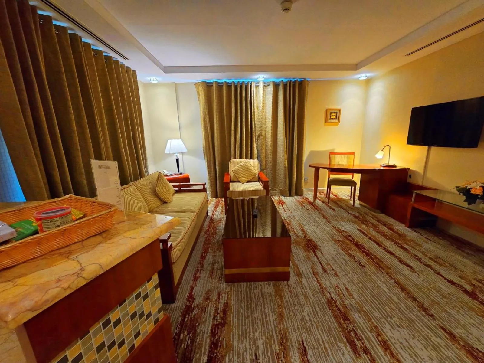 Bed in Grand Central Hotel