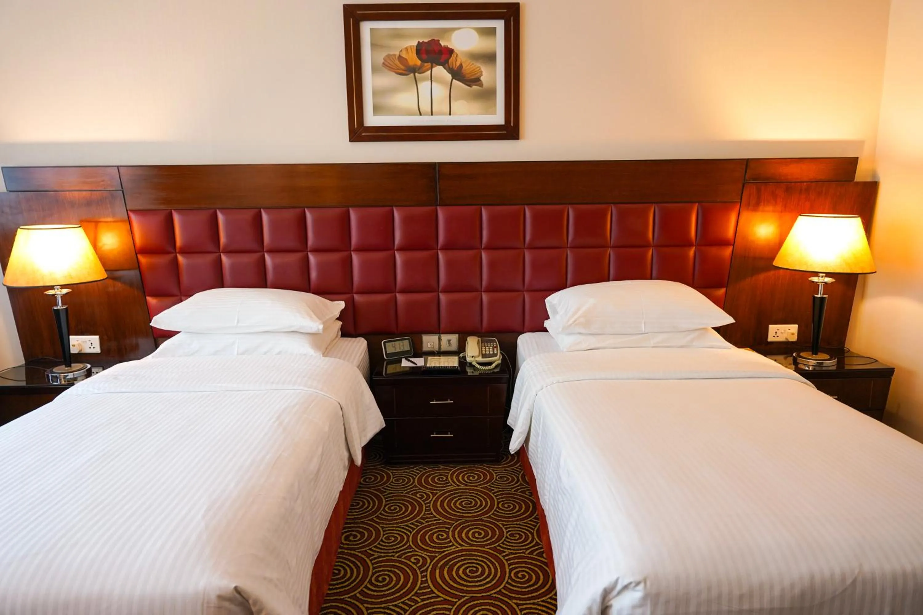 Bed in Grand Central Hotel