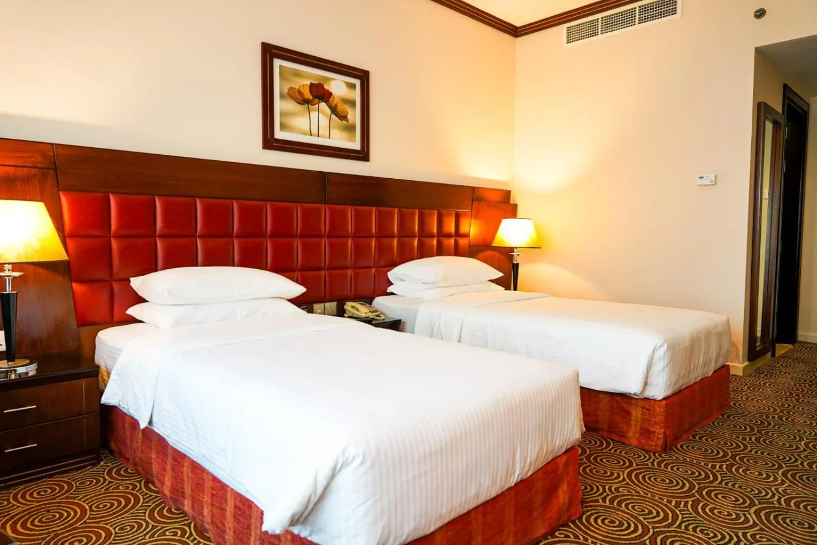 Bed in Grand Central Hotel