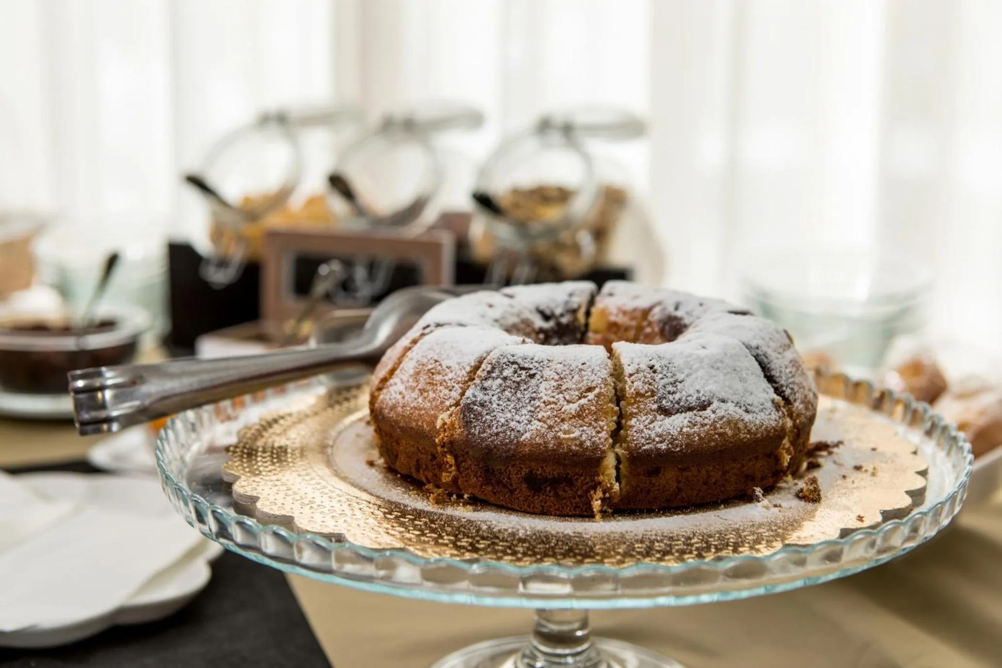 Continental breakfast in Hotel Sant'Elia
