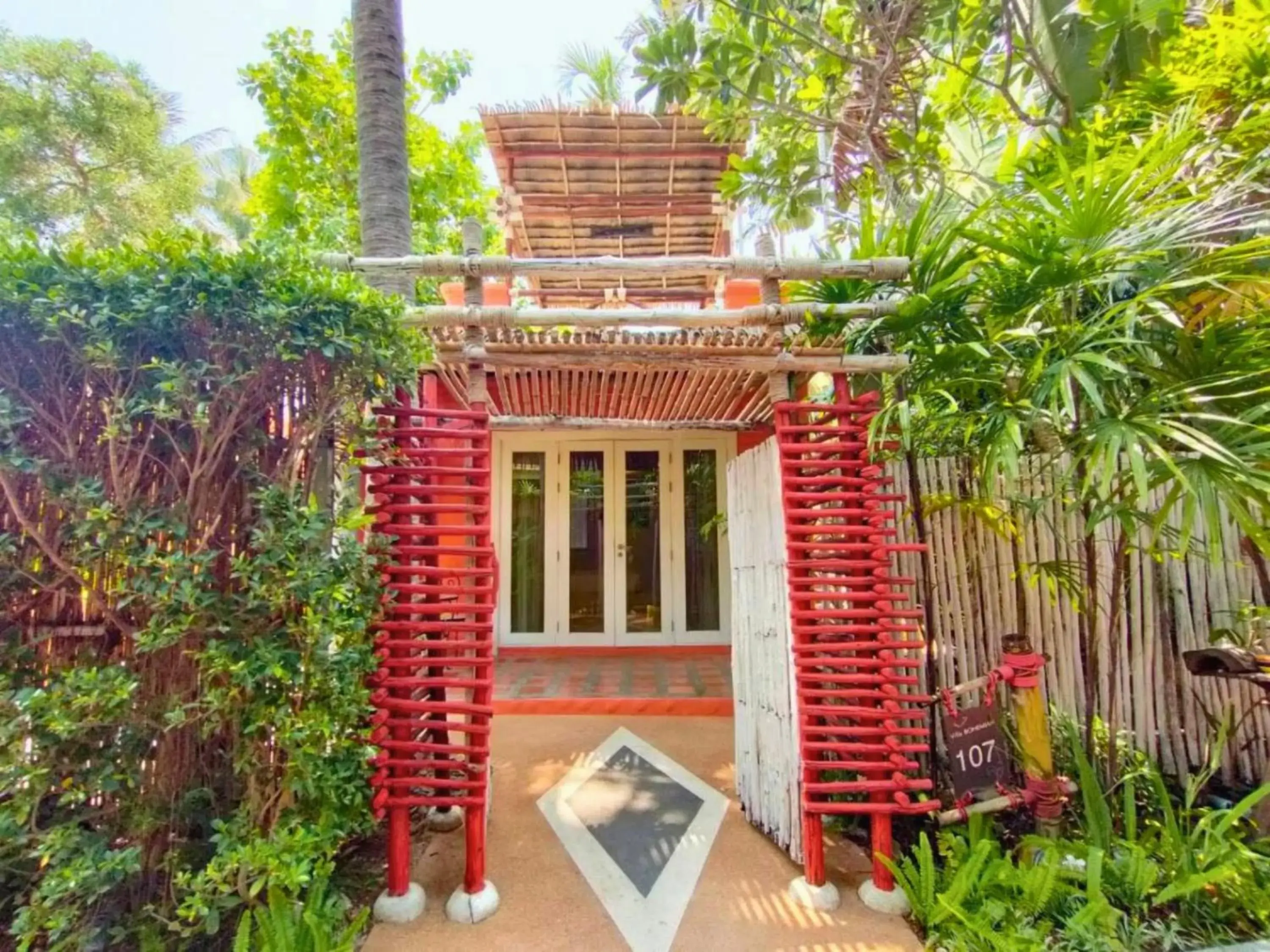 Property building in Vartika Resovilla Kuiburi Beach Resort and Villas Property building in Vartika Resovilla Kuiburi Beach Resort and Villas