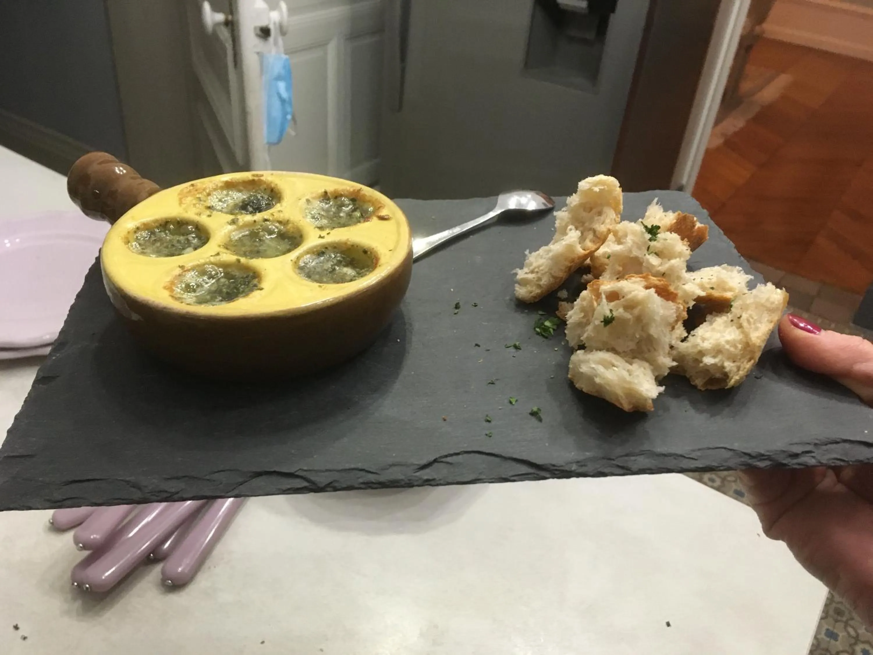 Food in L'hostellerie du chateau