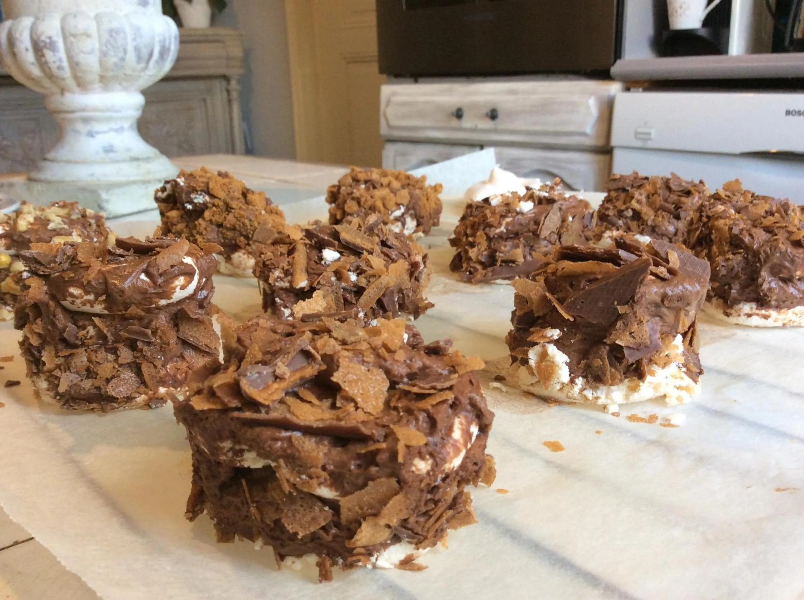 Food close-up in L'hostellerie du chateau