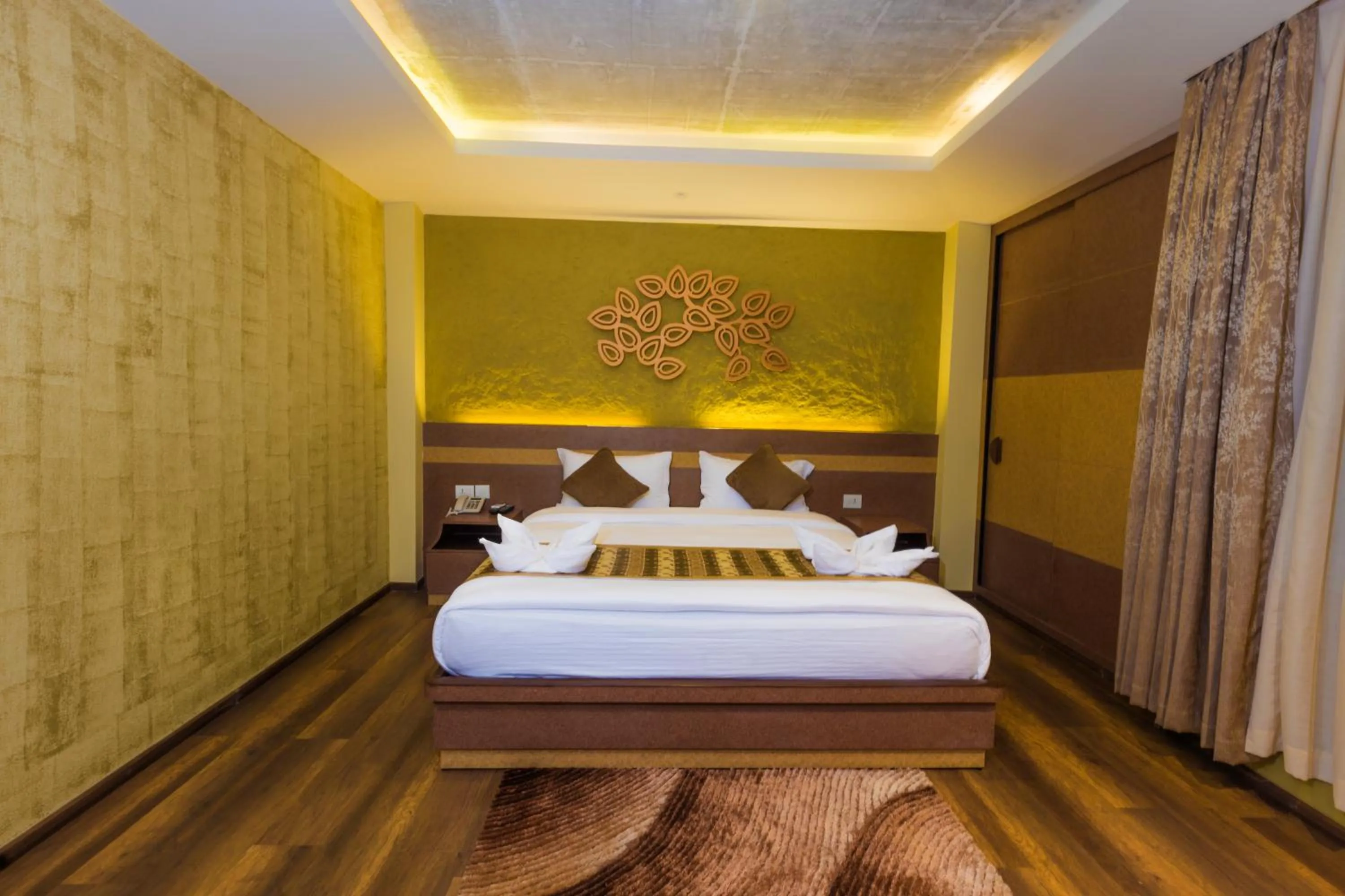 Bed in Bodhi Boutique Hotel