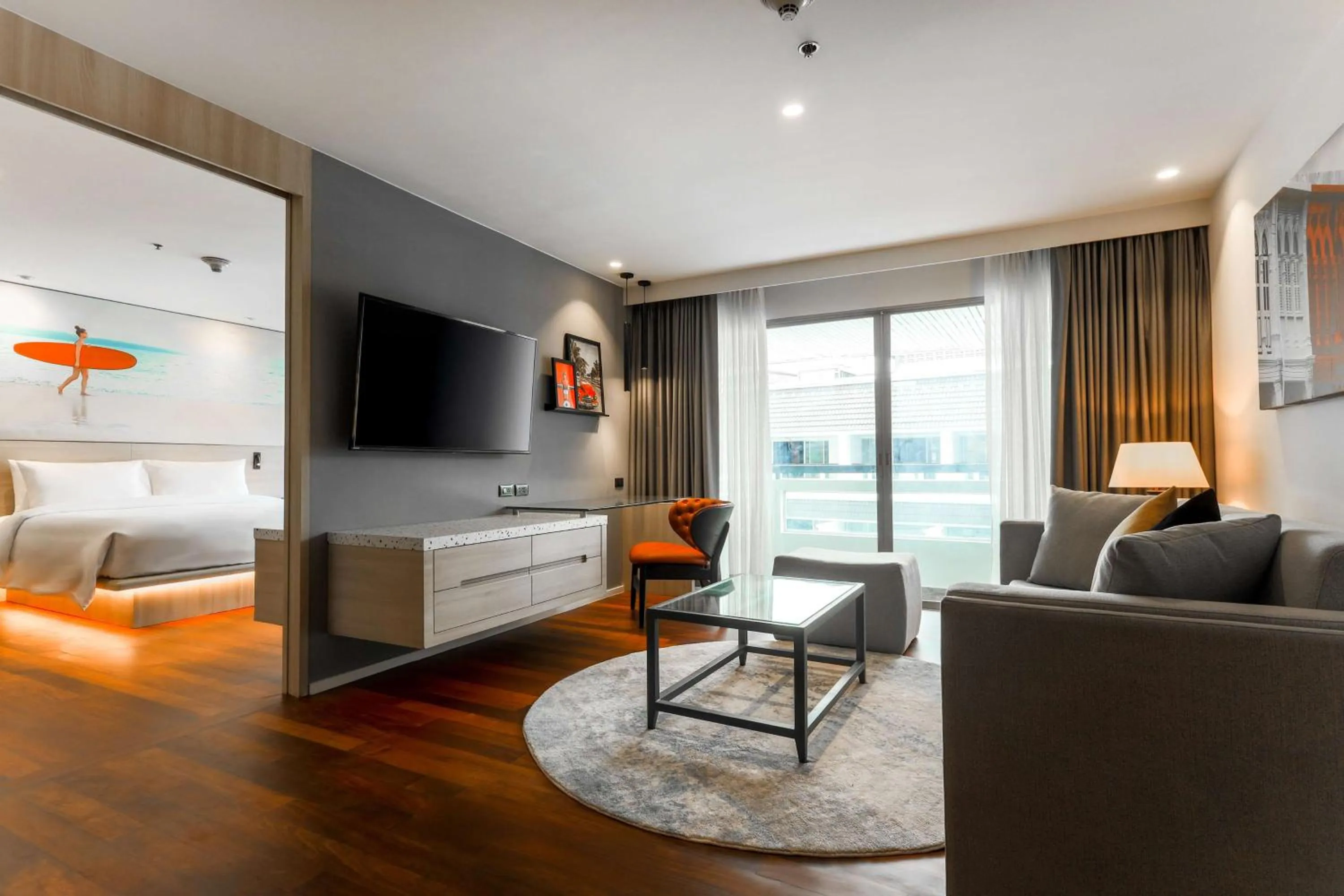 Photo of the whole room, Bed in Radisson RED Phuket Patong Beach