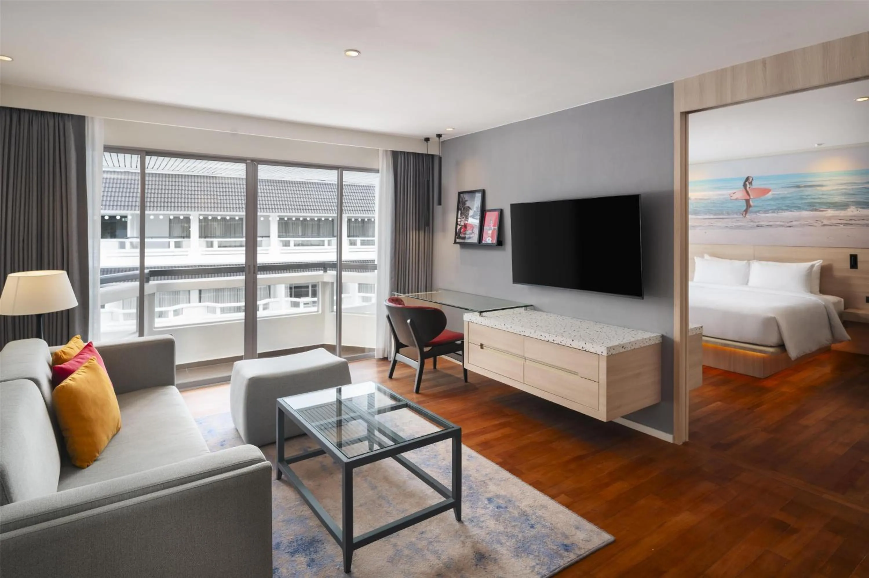 Photo of the whole room, Bed in Radisson RED Phuket Patong Beach