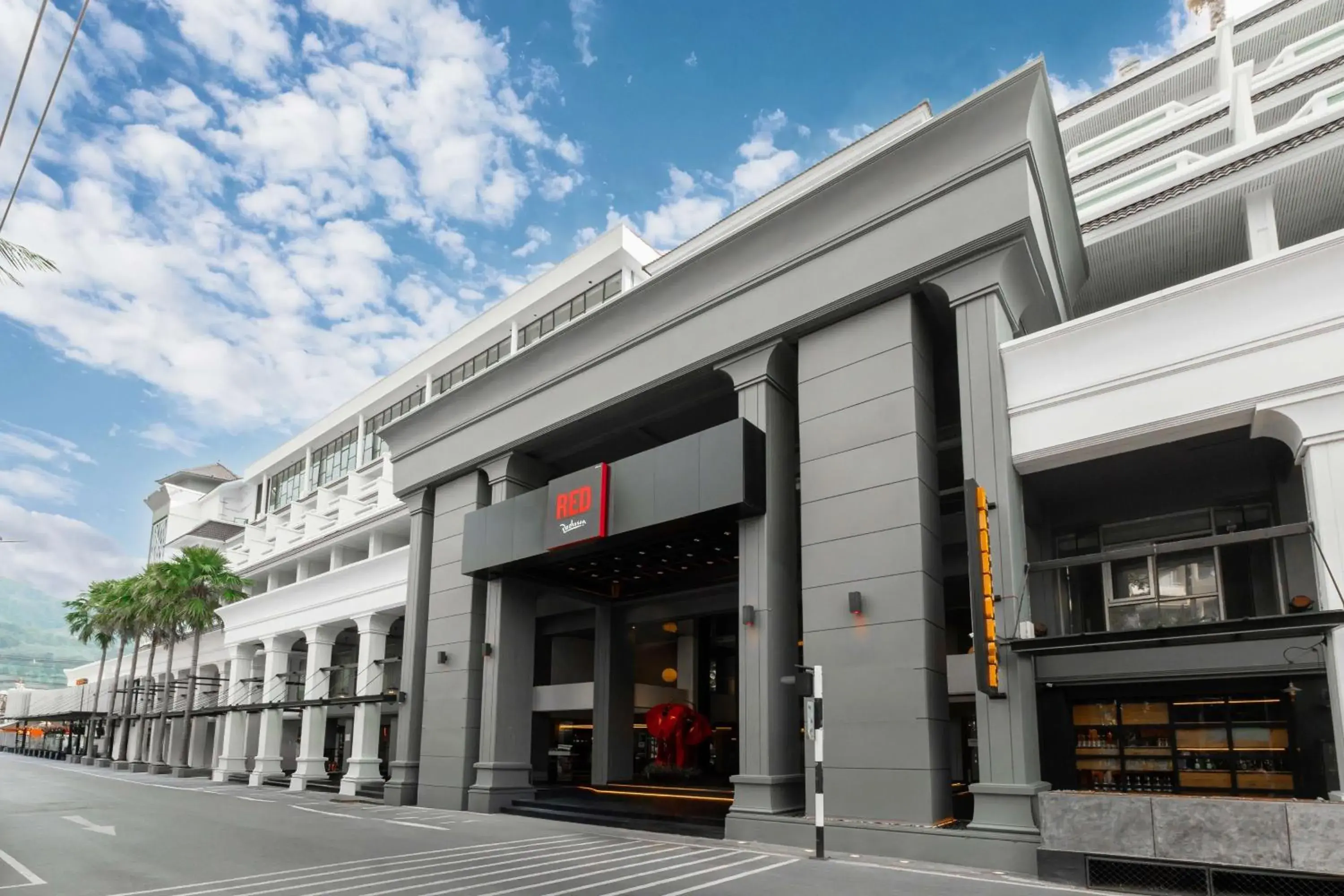 Property building in Radisson RED Phuket Patong Beach Property building in Radisson RED Phuket Patong Beach