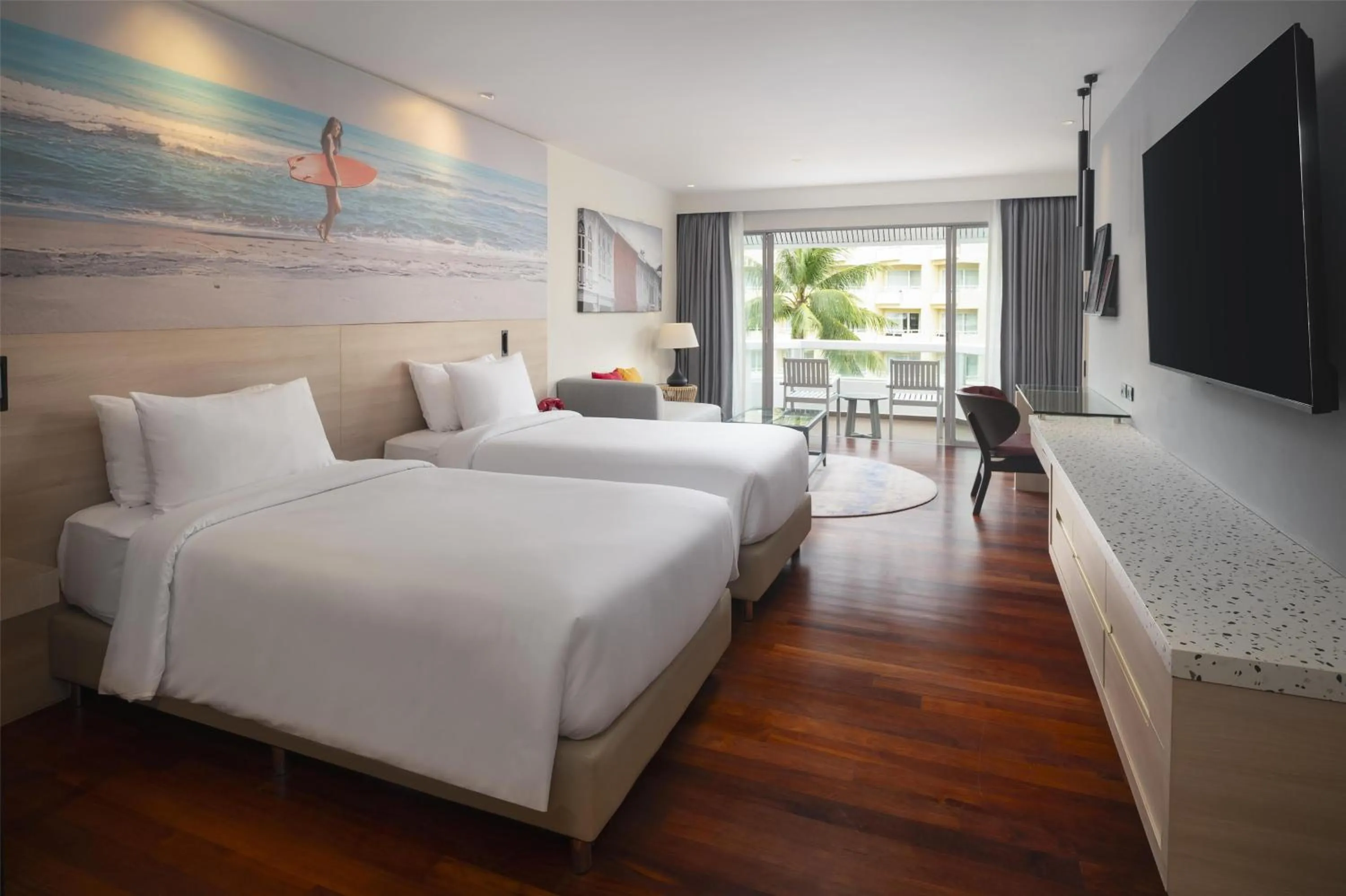 Bedroom, Bed in Radisson RED Phuket Patong Beach