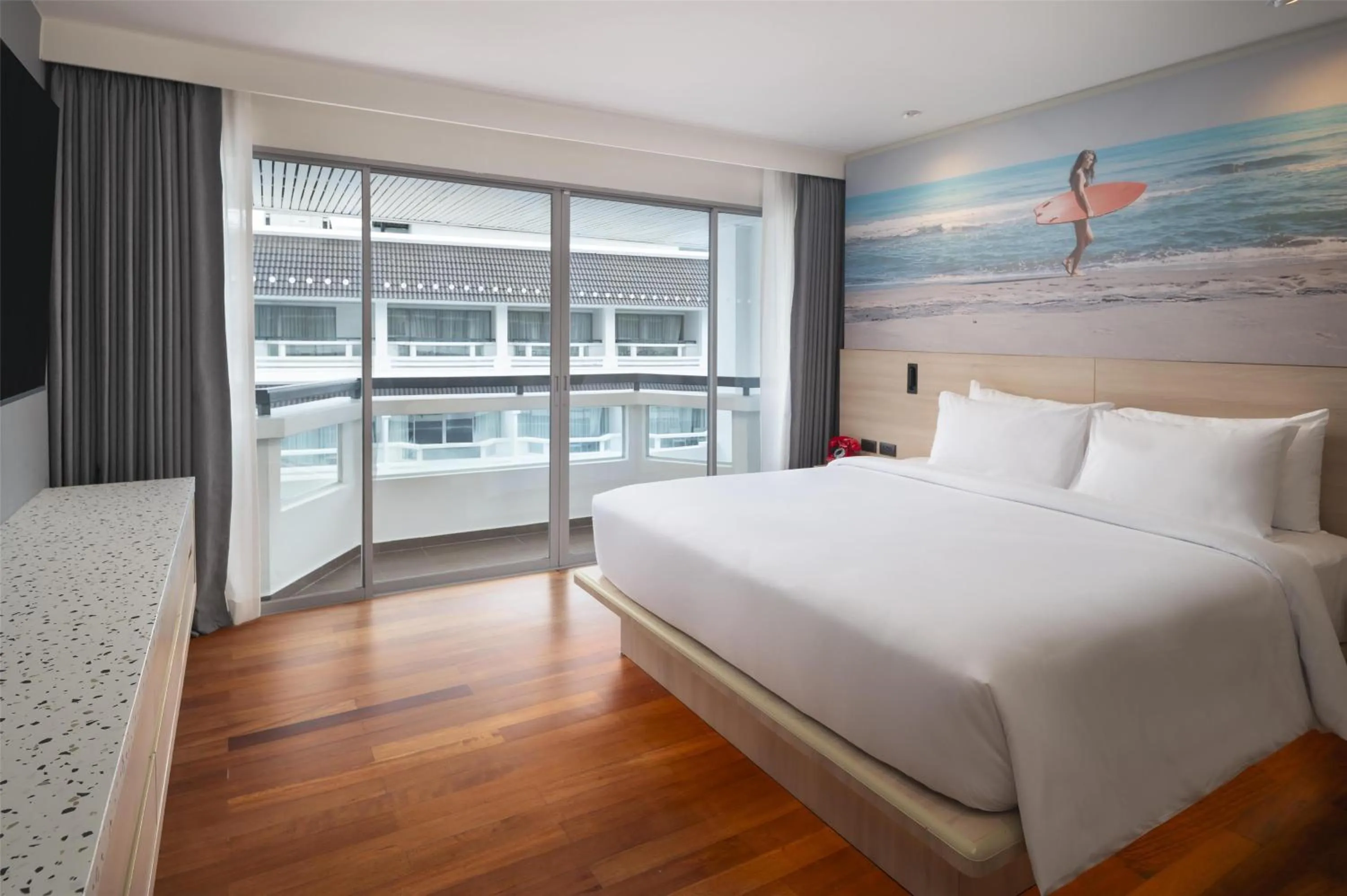 Photo of the whole room, Bed in Radisson RED Phuket Patong Beach