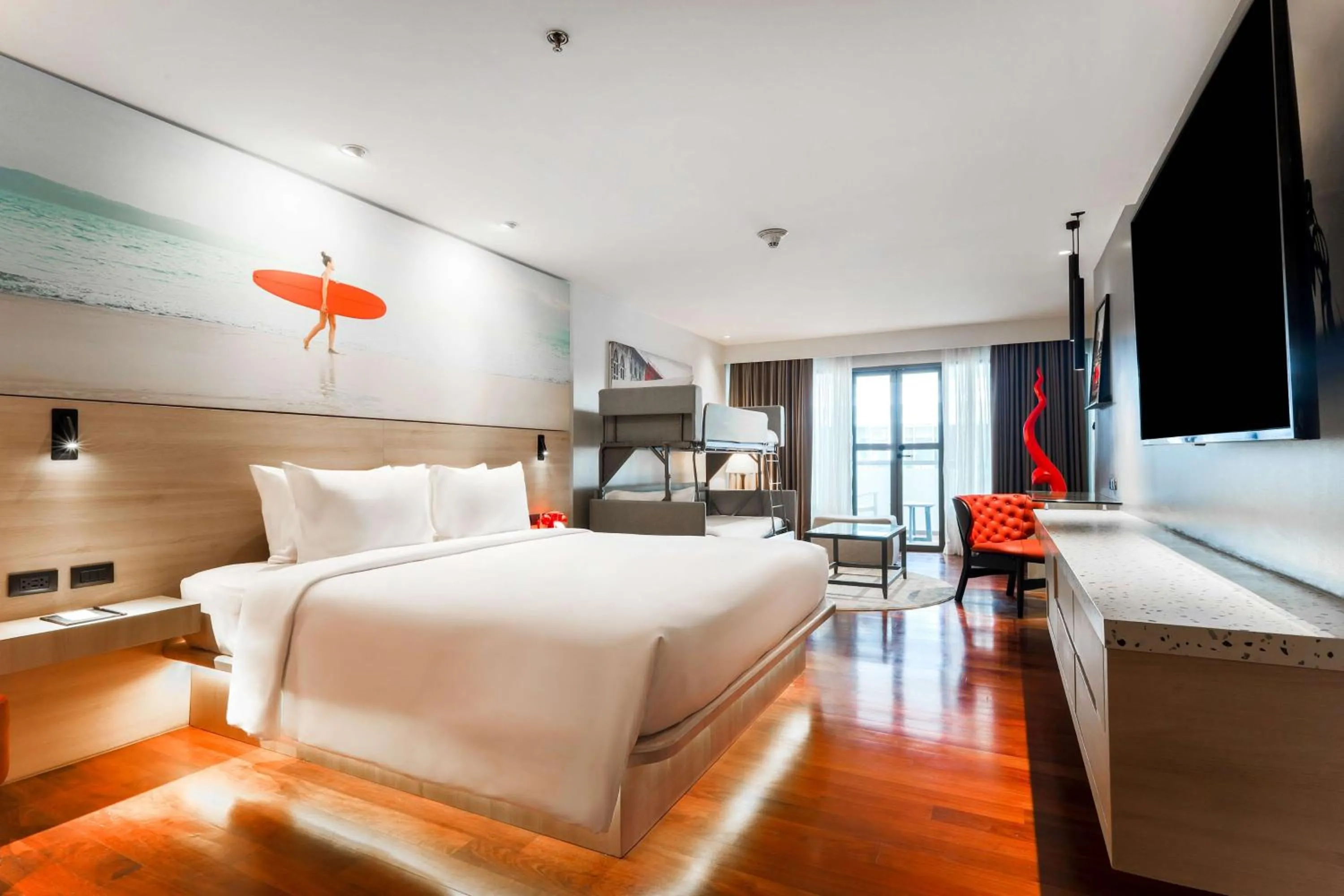 Photo of the whole room, Bed in Radisson RED Phuket Patong Beach