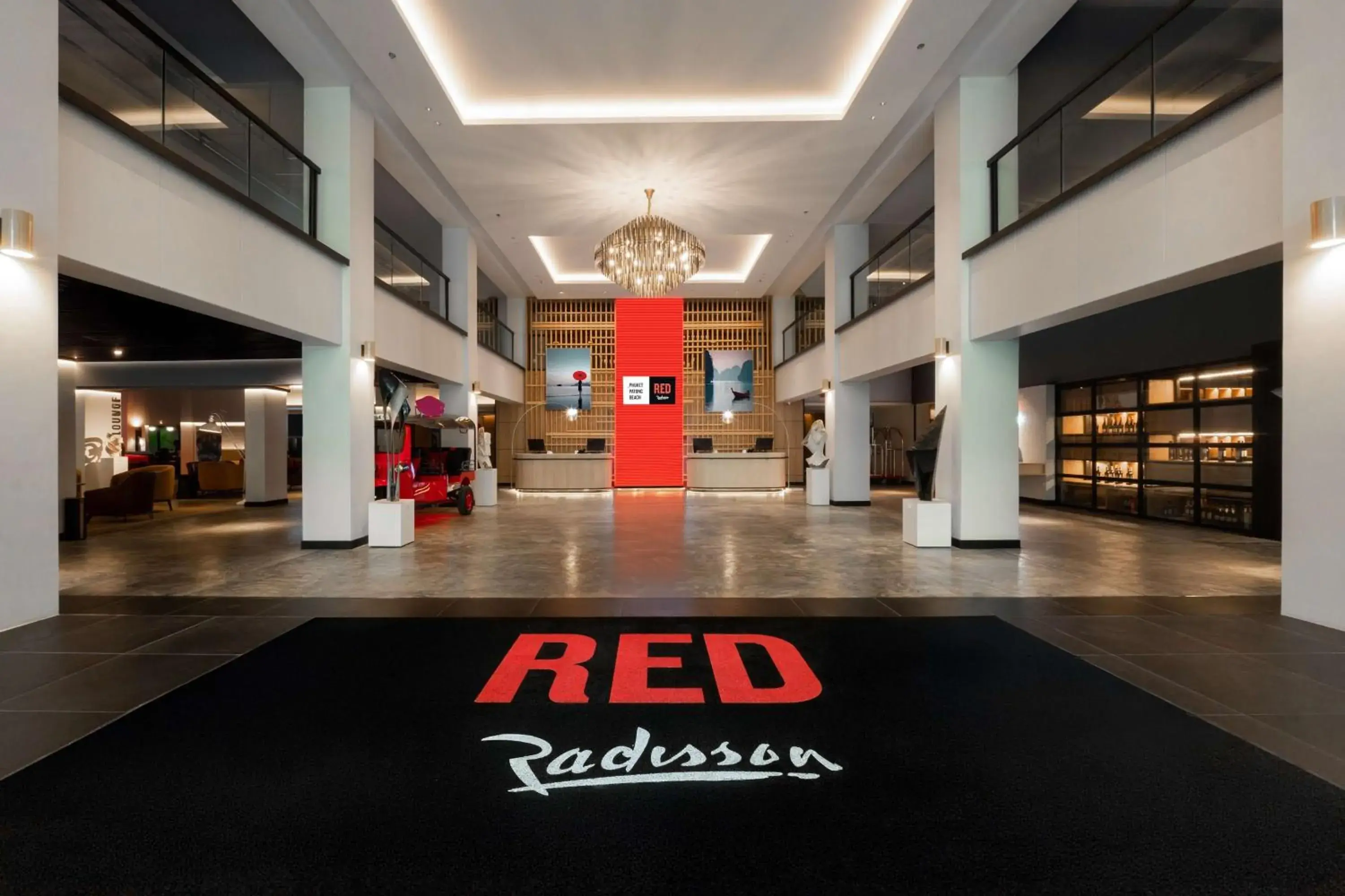 Lobby or reception in Radisson RED Phuket Patong Beach Lobby or reception in Radisson RED Phuket Patong Beach