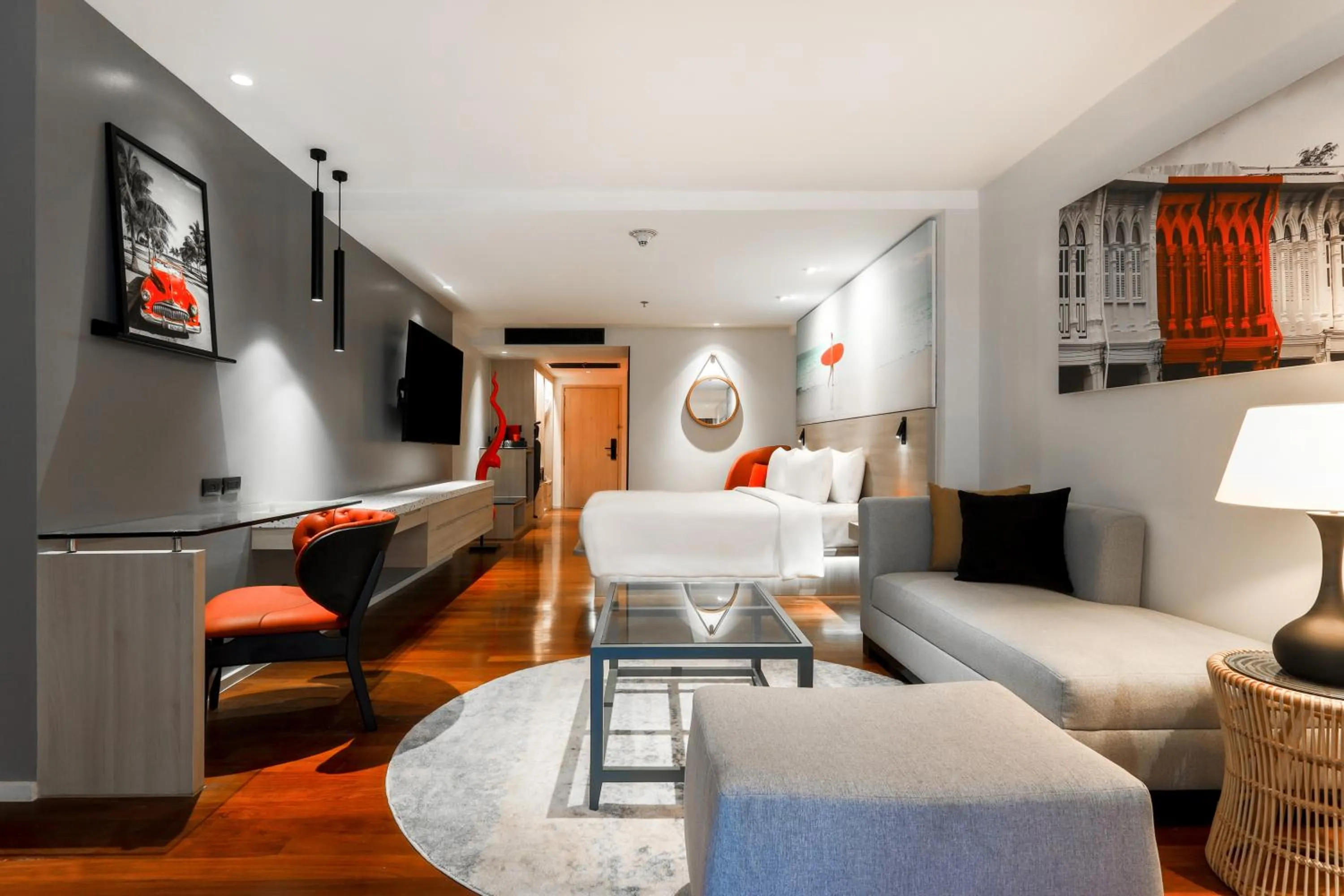 Bed in Radisson RED Phuket Patong Beach