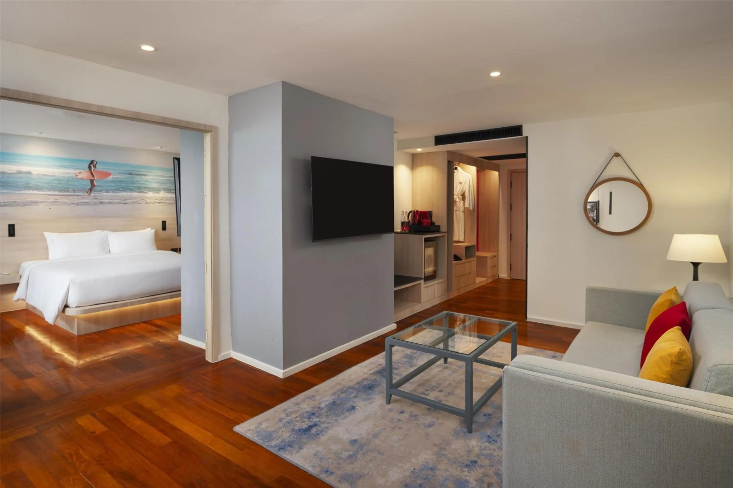 Photo of the whole room, Bed in Radisson RED Phuket Patong Beach